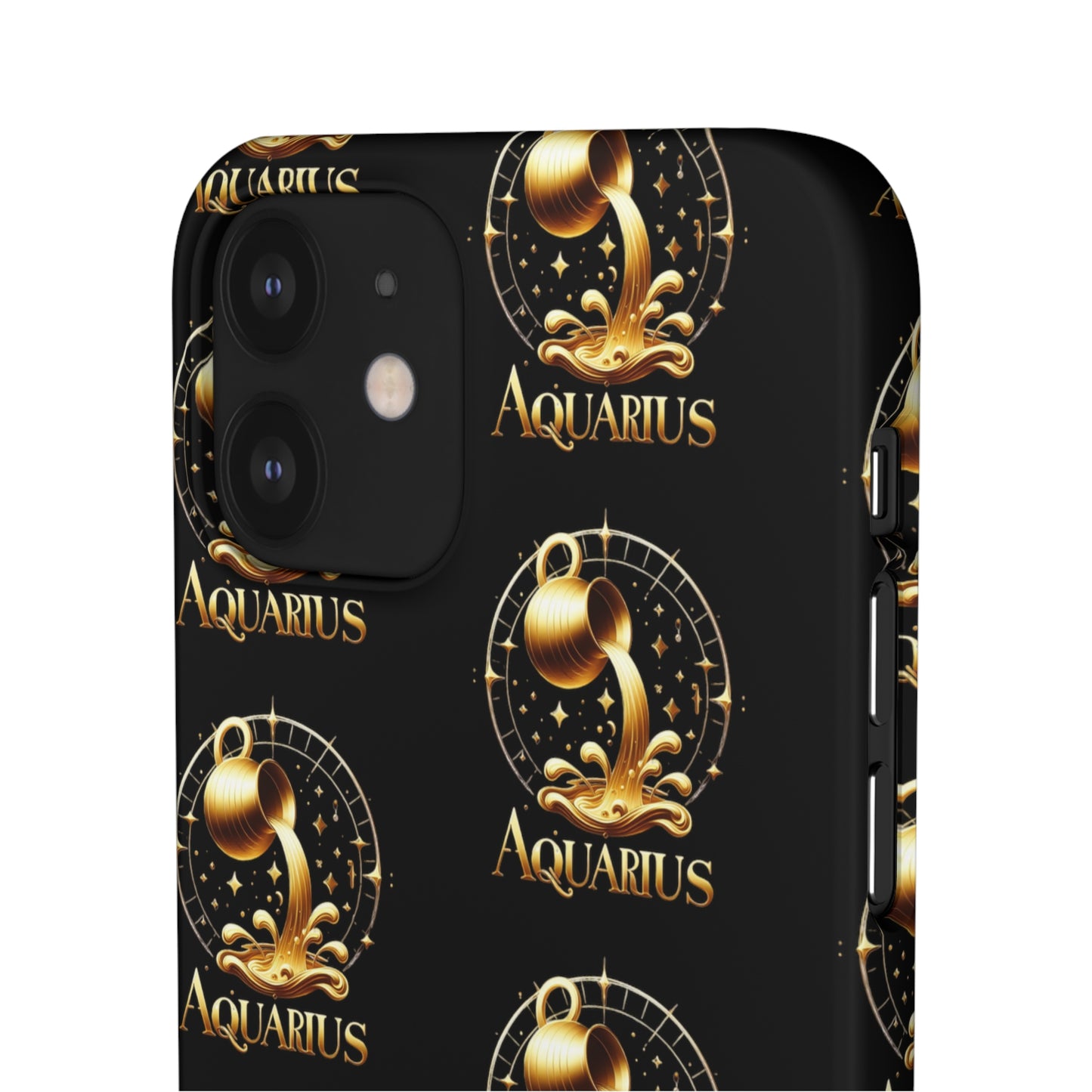 Aquarius Patterned Snap Cases