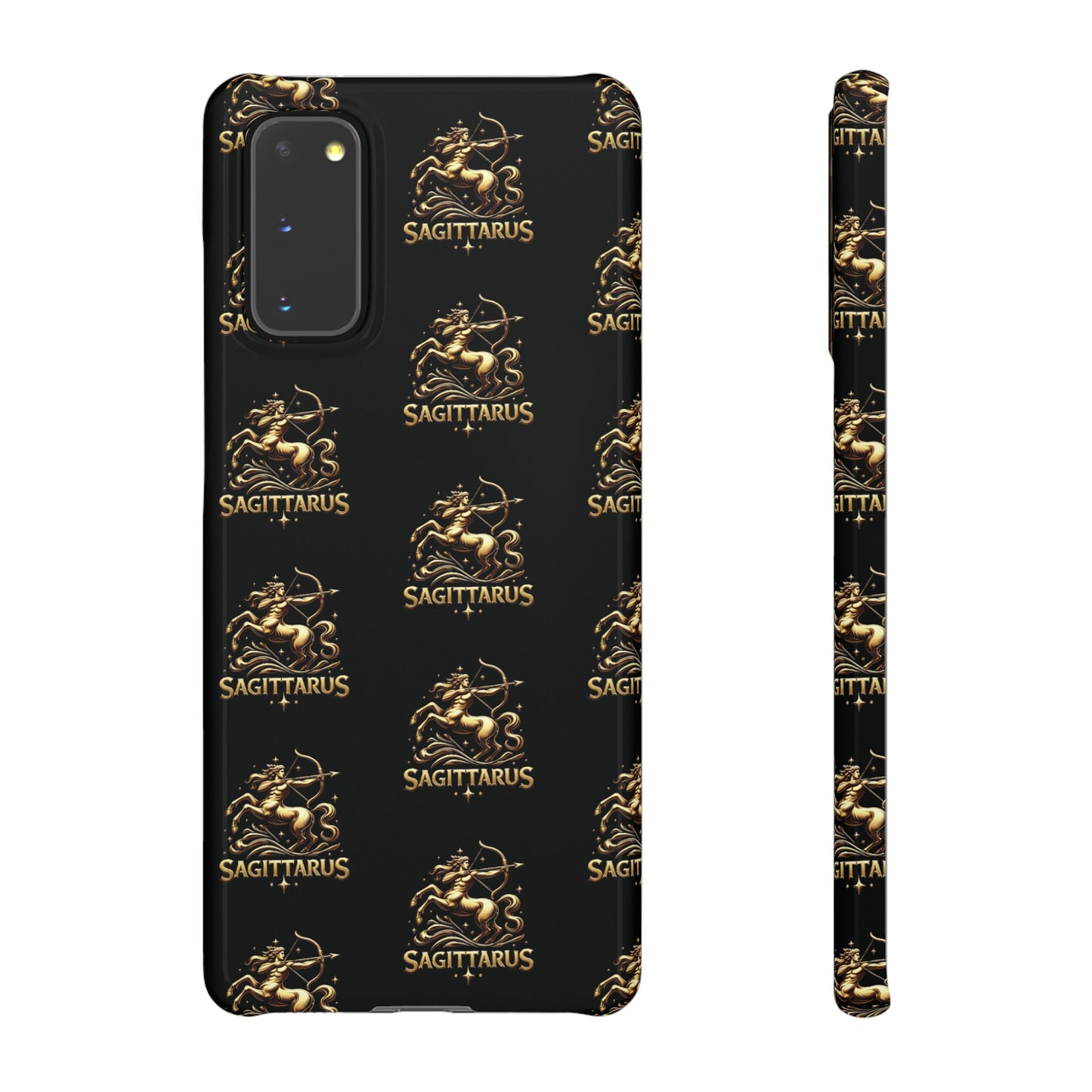 Sagittarius Patterned Snap Cases