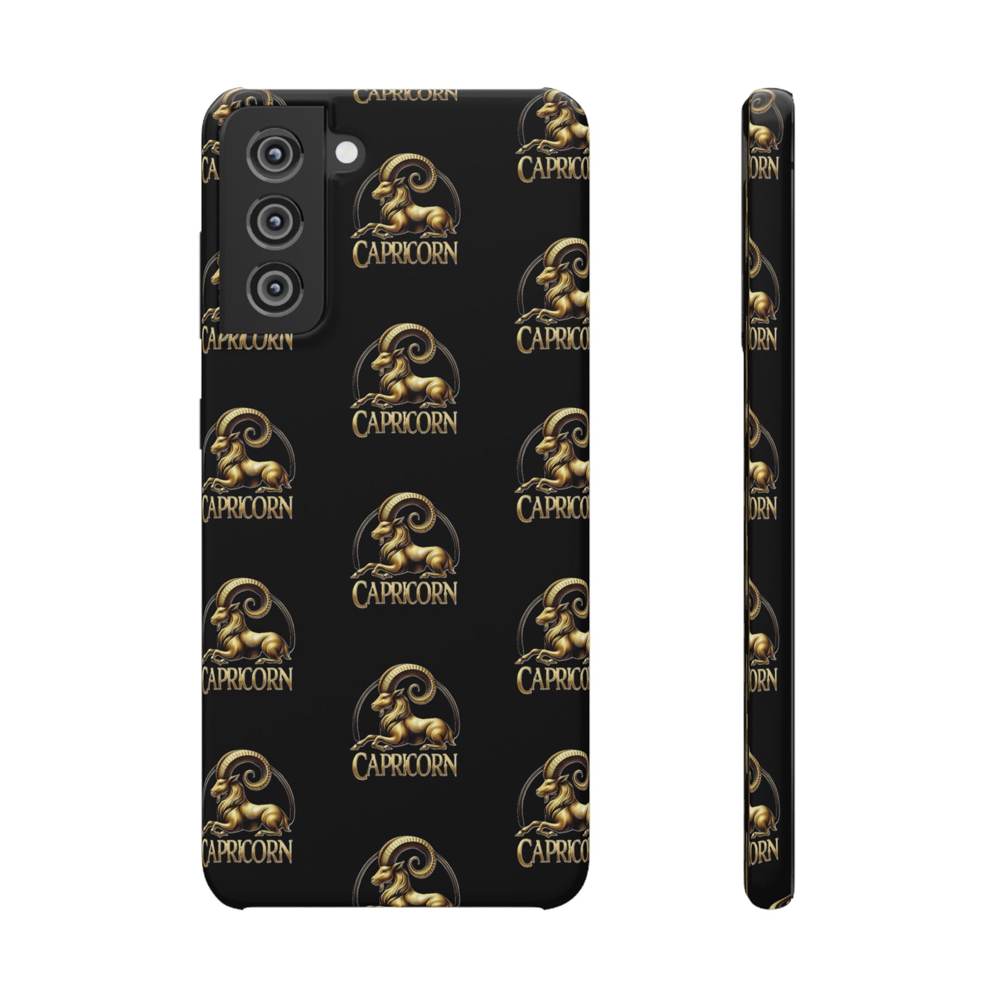 Capricorn Patterned Snap Cases