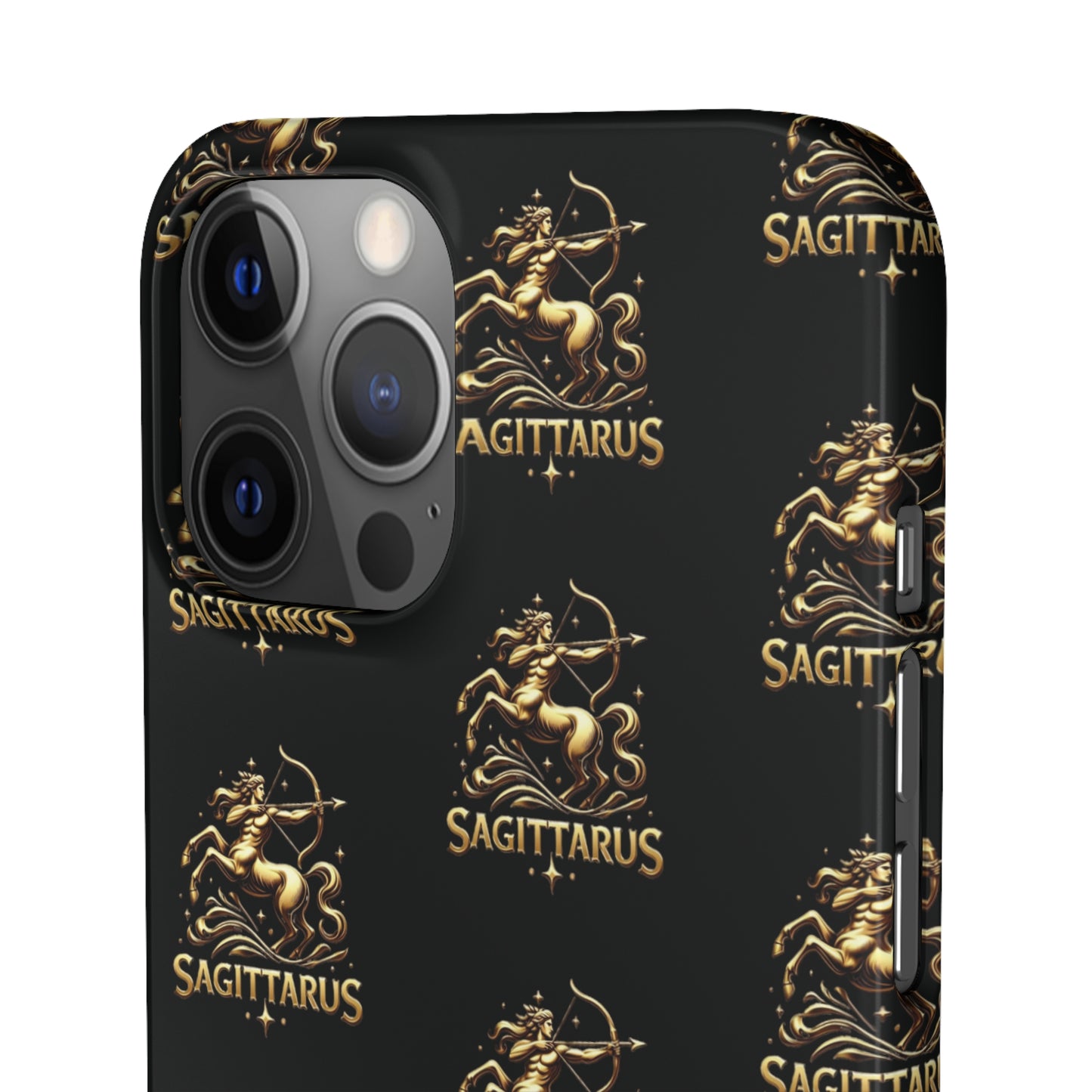 Sagittarius Patterned Snap Cases