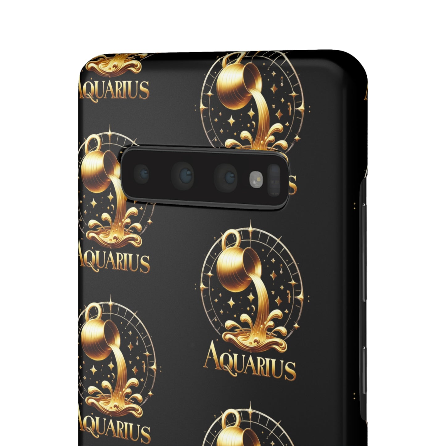 Aquarius Patterned Snap Cases