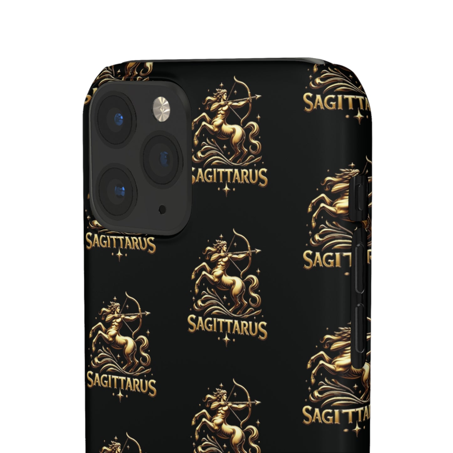 Sagittarius Patterned Snap Cases