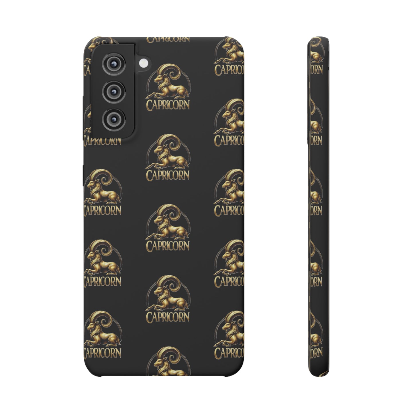 Capricorn Patterned Snap Cases