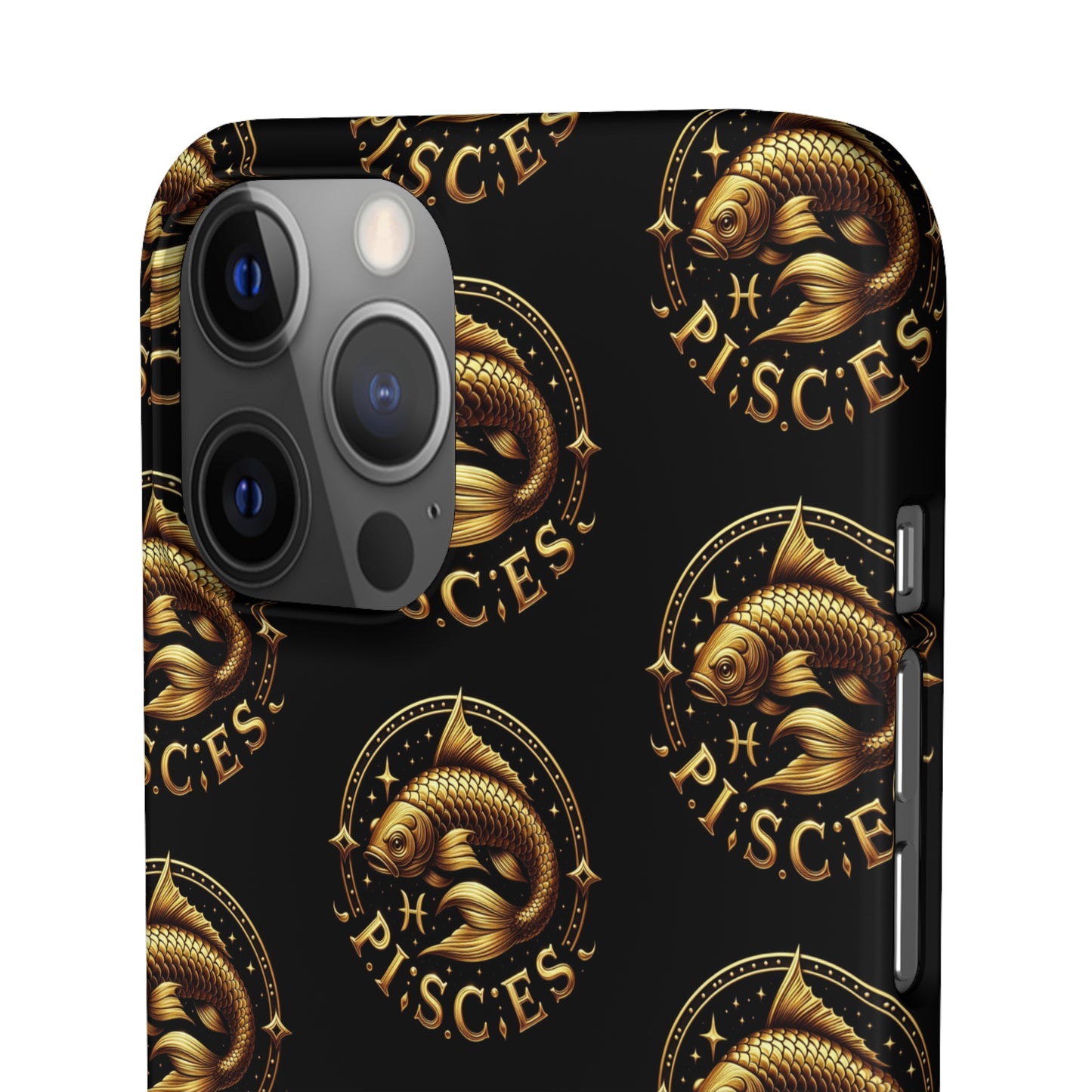 Pisces Patterned Snap Cases