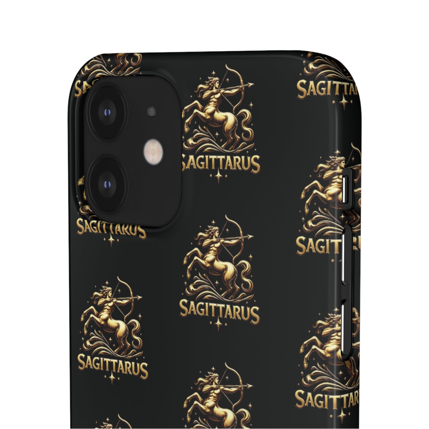 Sagittarius Patterned Snap Cases