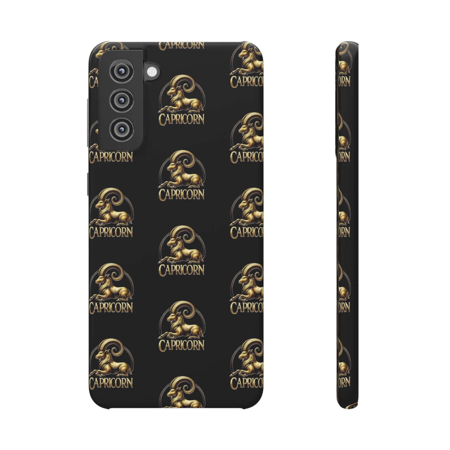 Capricorn Patterned Snap Cases