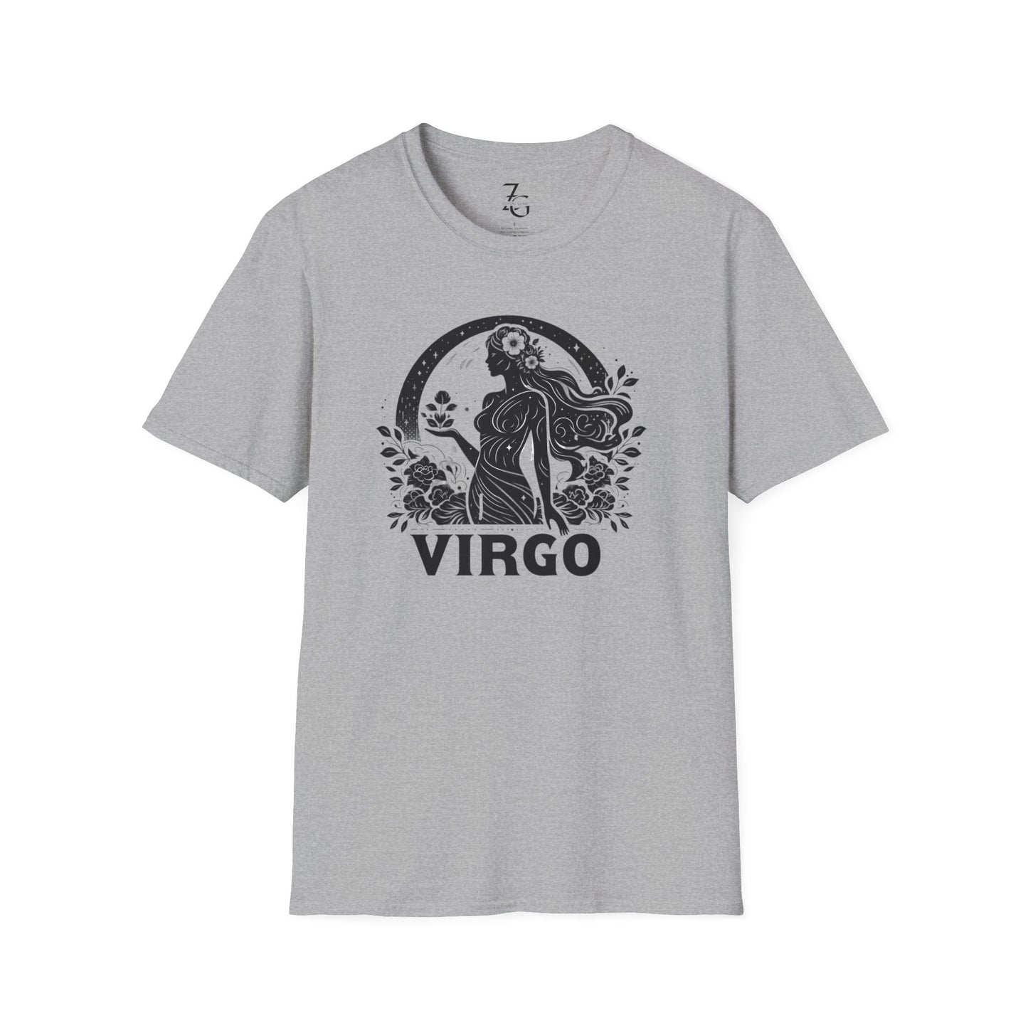 Virgo Softstyle T-Shirt/Black