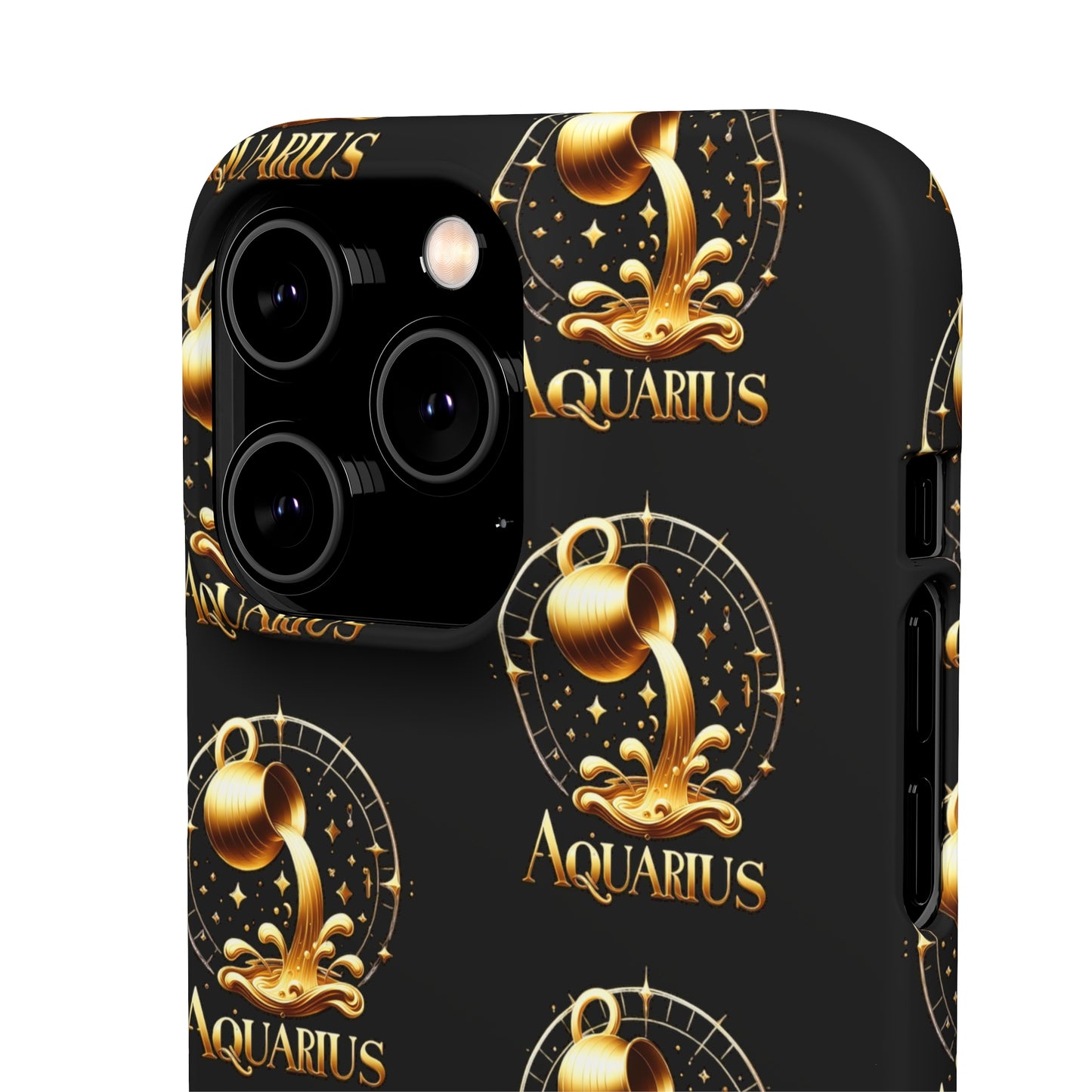 Aquarius Patterned Snap Cases