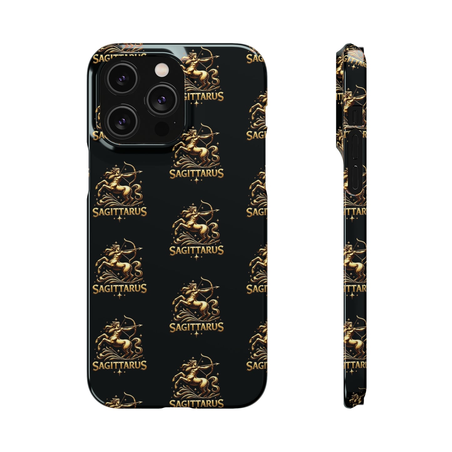 Sagittarius Patterned Snap Cases