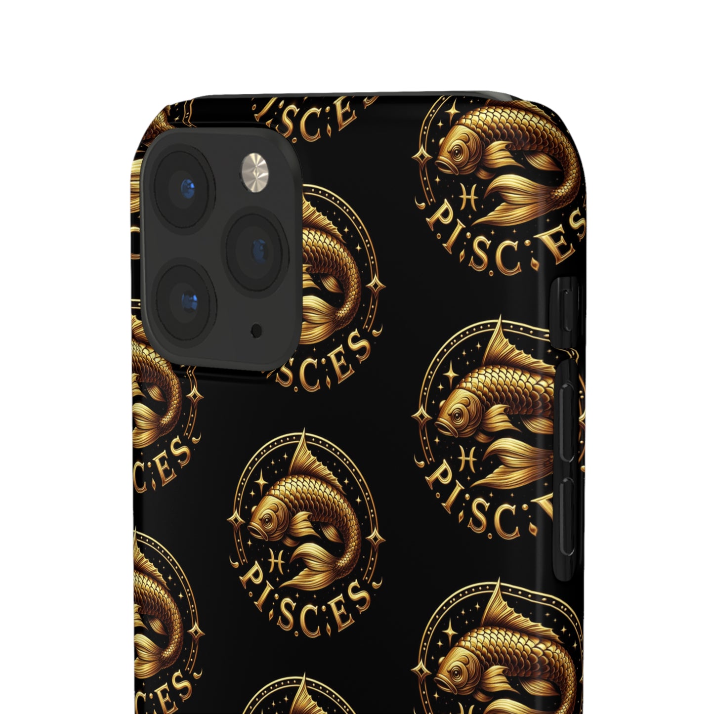 Pisces Patterned Snap Cases