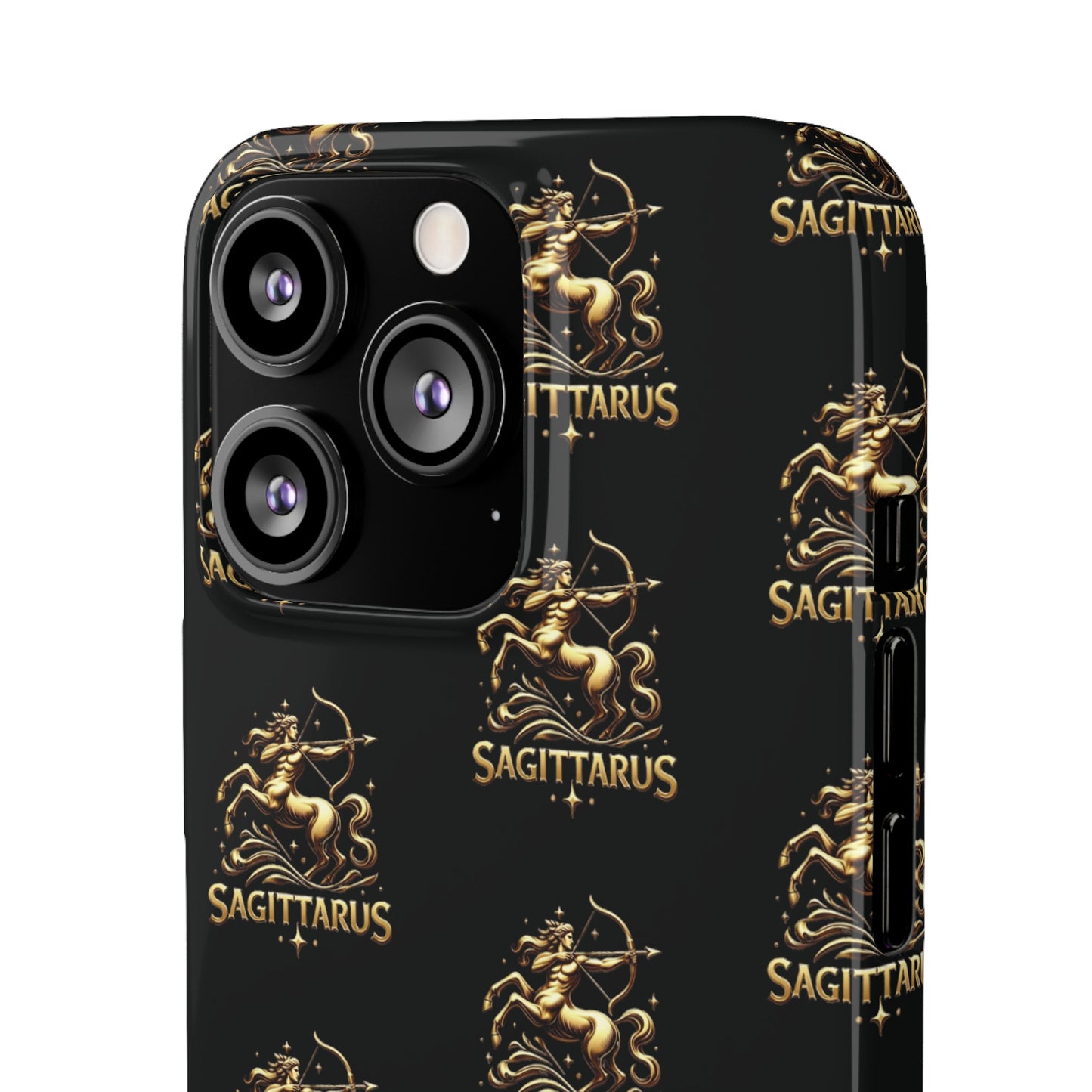 Sagittarius Patterned Snap Cases