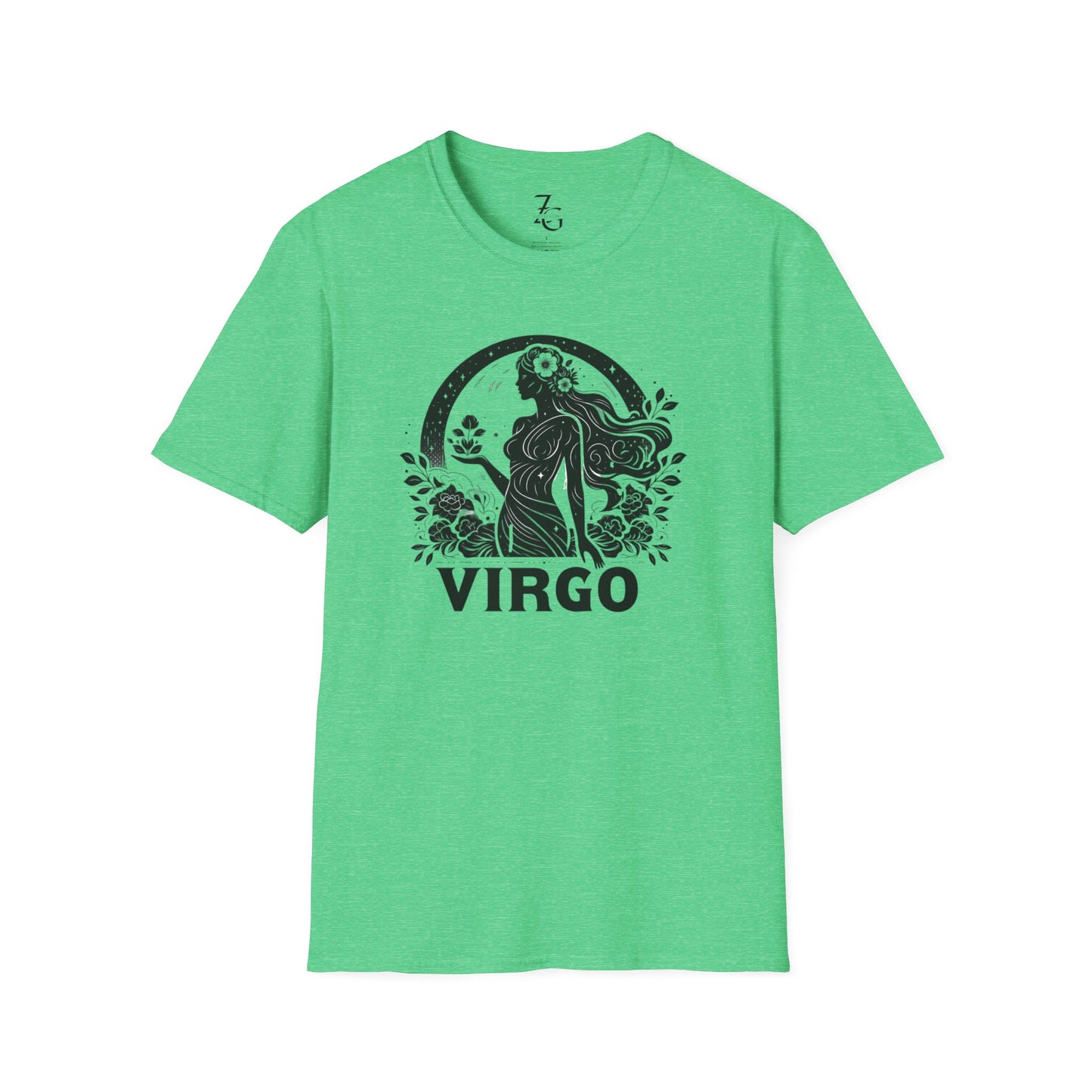 Virgo Softstyle T-Shirt/Black