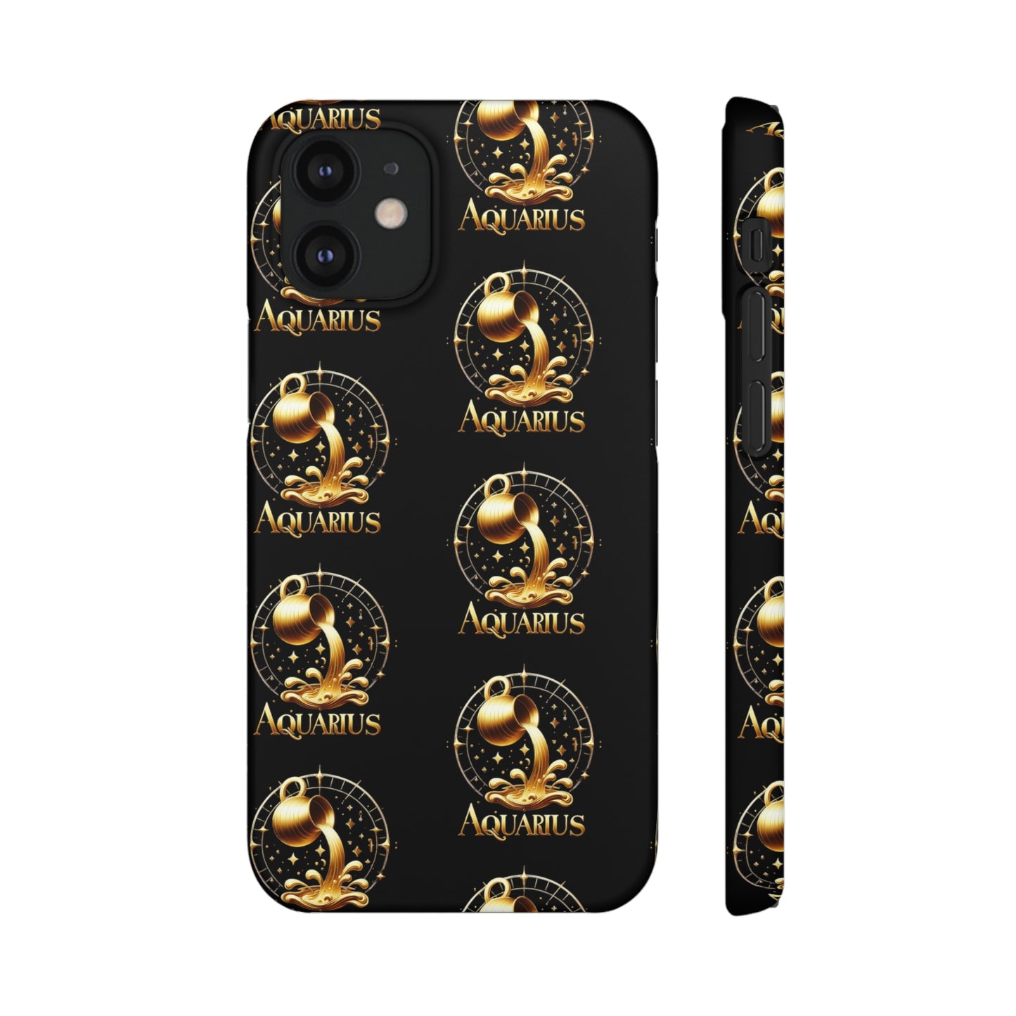 Aquarius Patterned Snap Cases