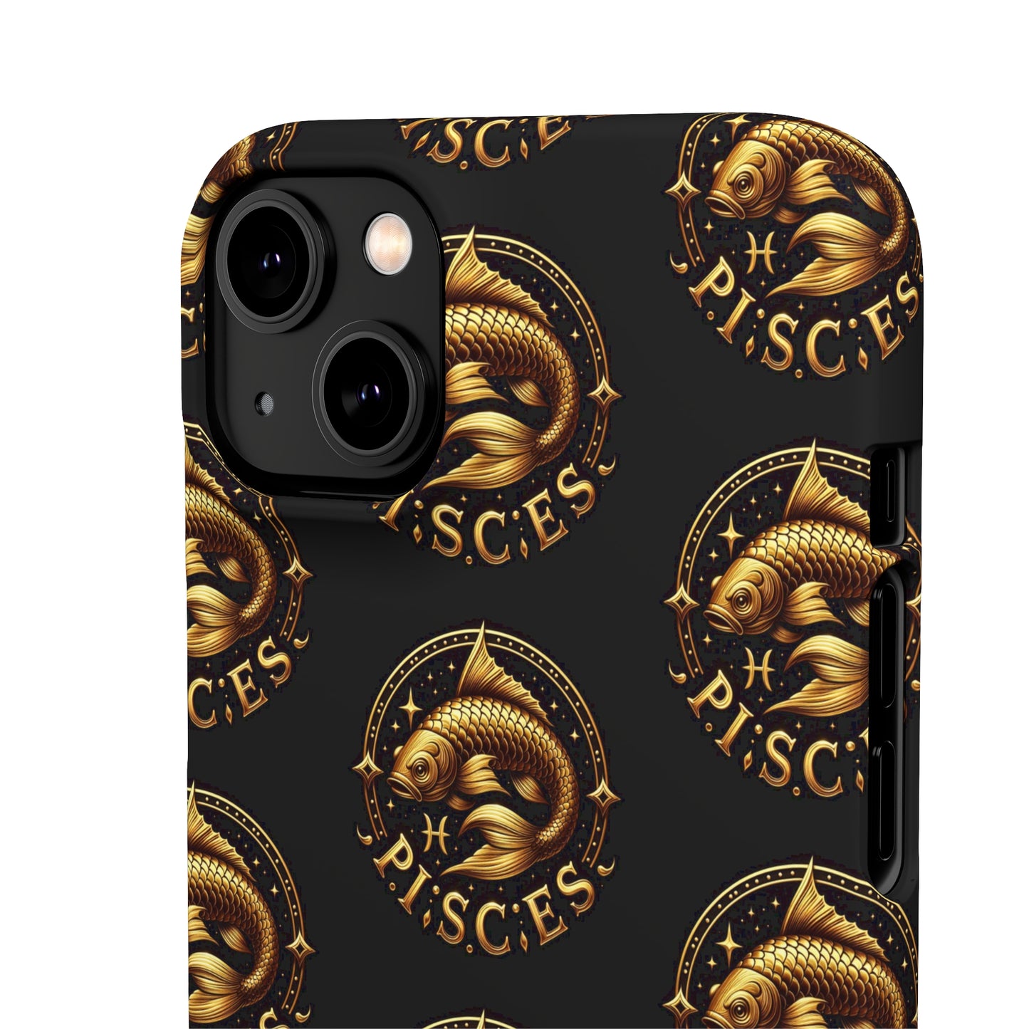 Pisces Patterned Snap Cases