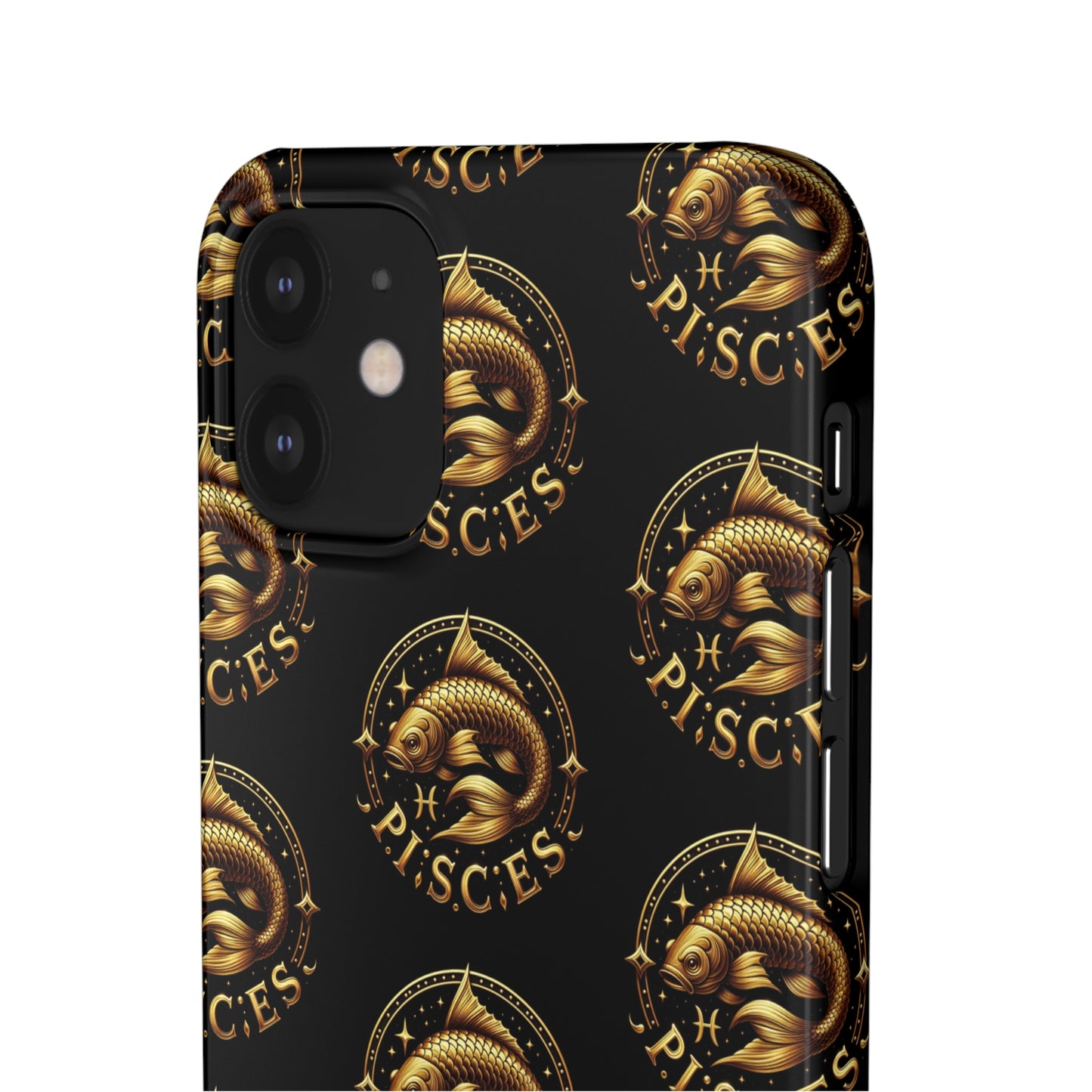 Pisces Patterned Snap Cases