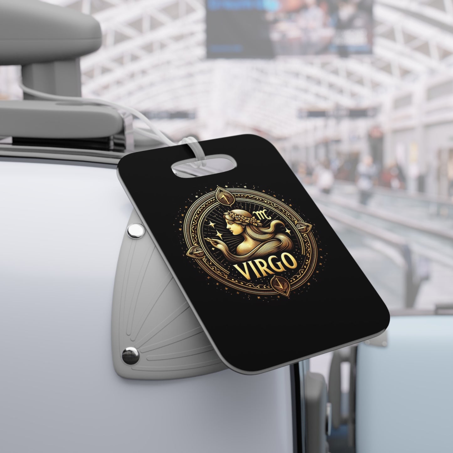 Virgo Luggage Tags/Gold