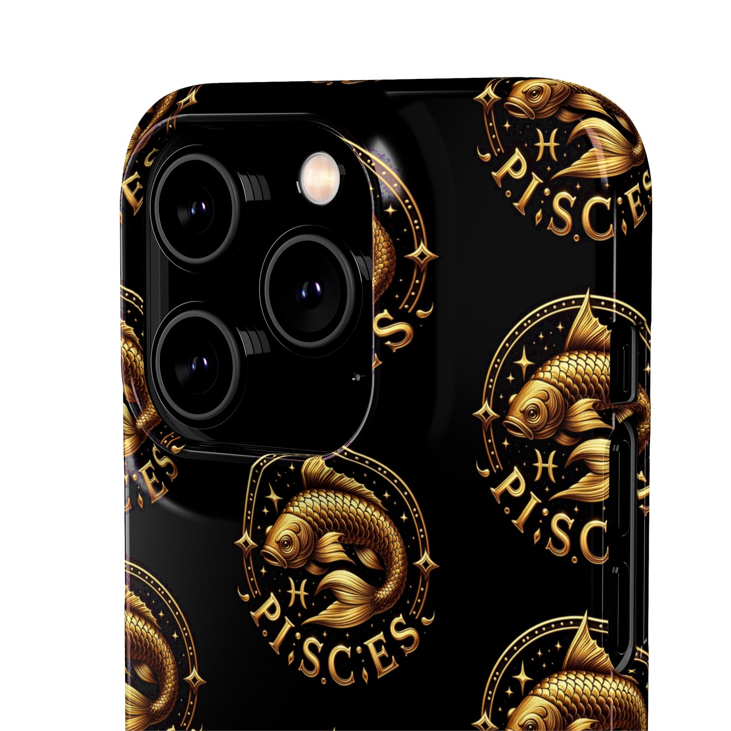 Pisces Patterned Snap Cases