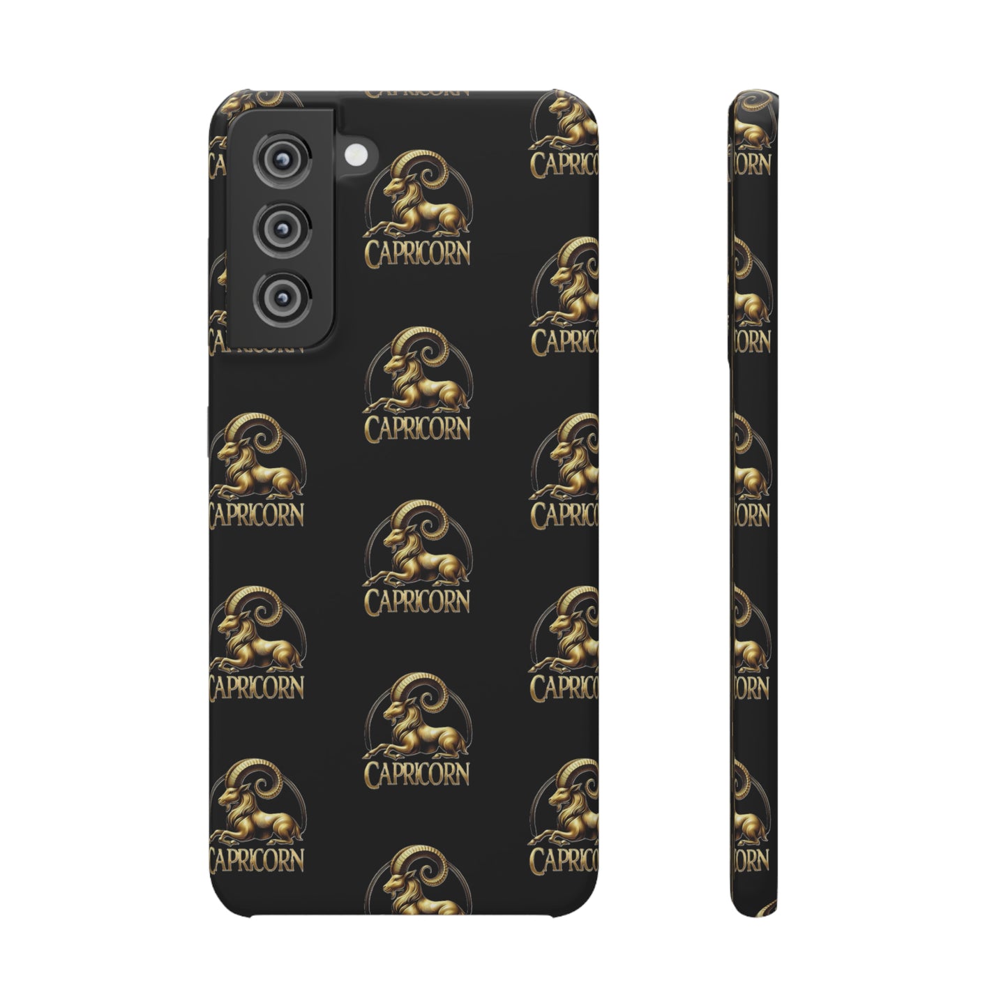 Capricorn Patterned Snap Cases