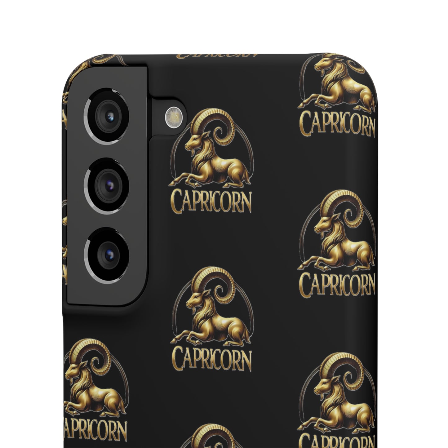 Capricorn Patterned Snap Cases