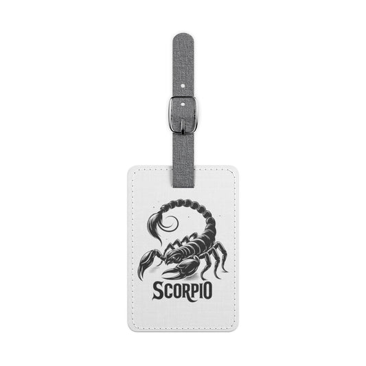 Scorpio Saffiano Luggage Tag