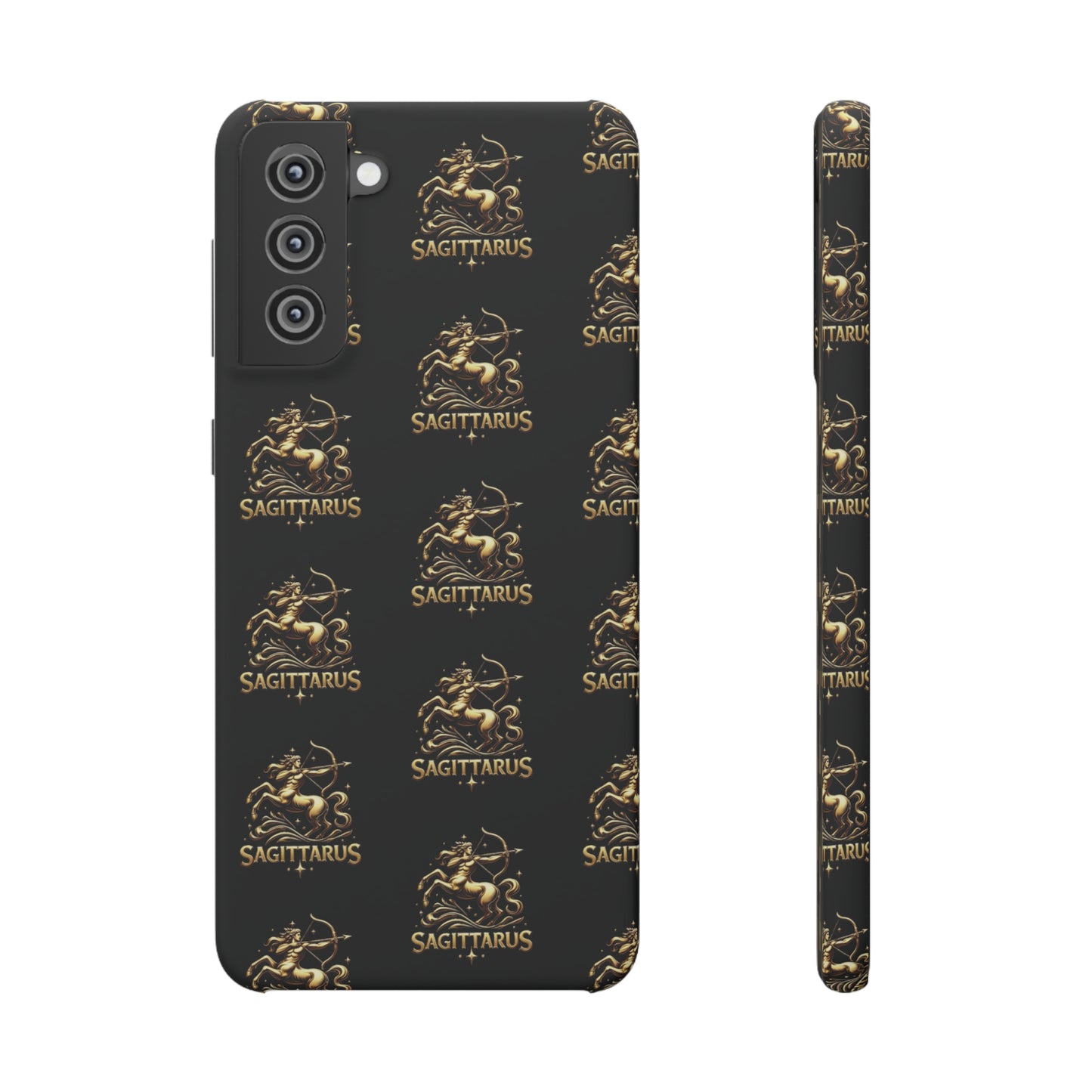 Sagittarius Patterned Snap Cases