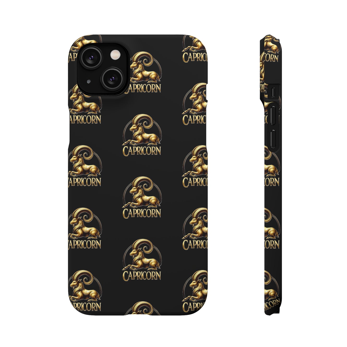 Capricorn Patterned Snap Cases