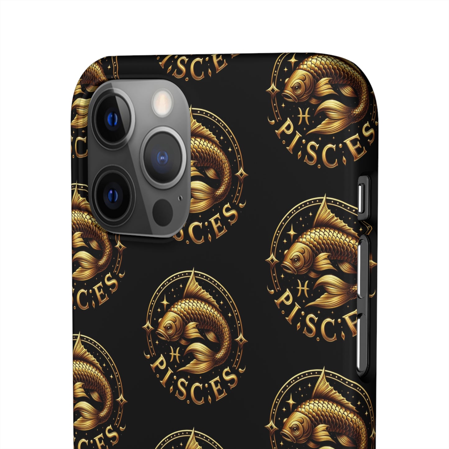 Pisces Patterned Snap Cases