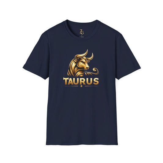 Taurus Softstyle T-Shirt/Gold