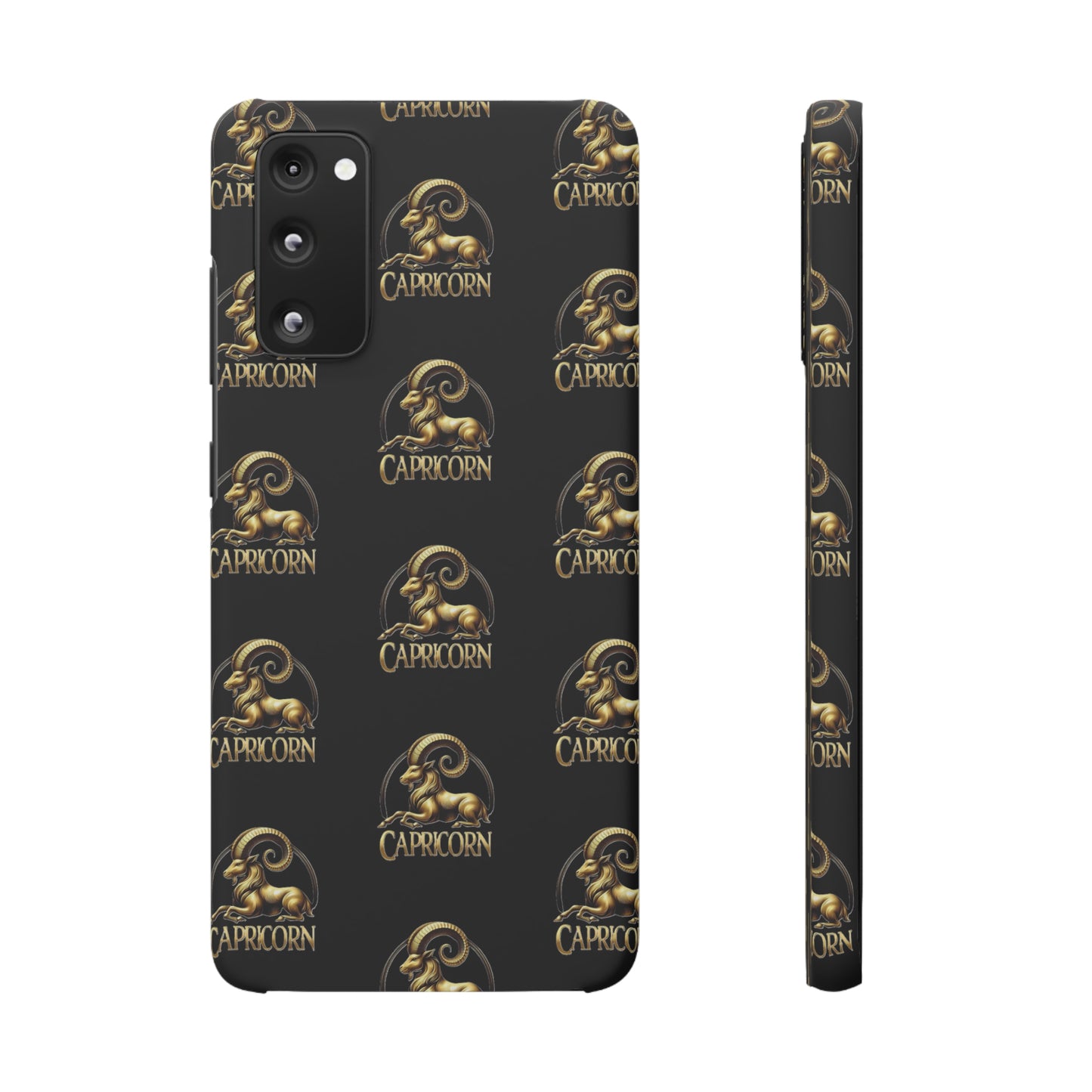 Capricorn Patterned Snap Cases