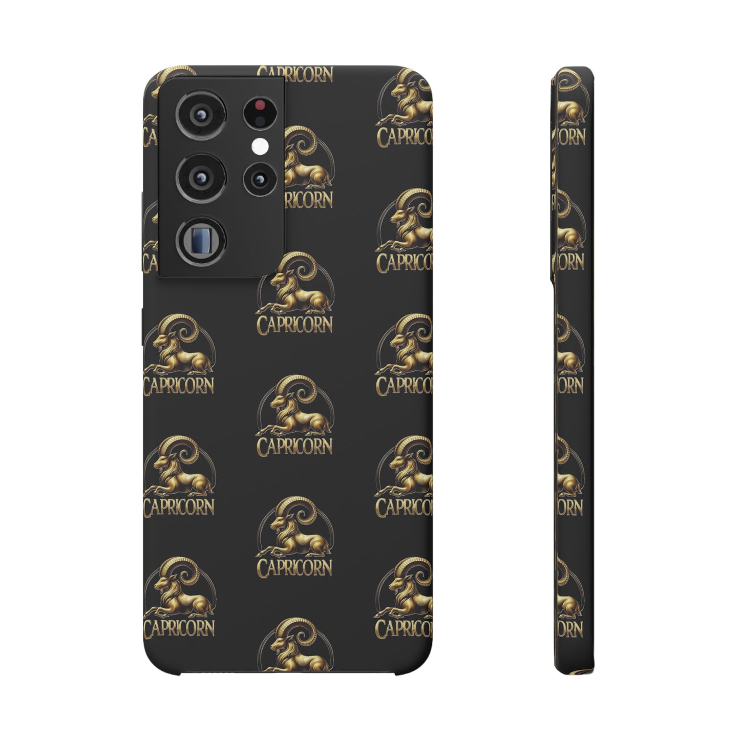 Capricorn Patterned Snap Cases