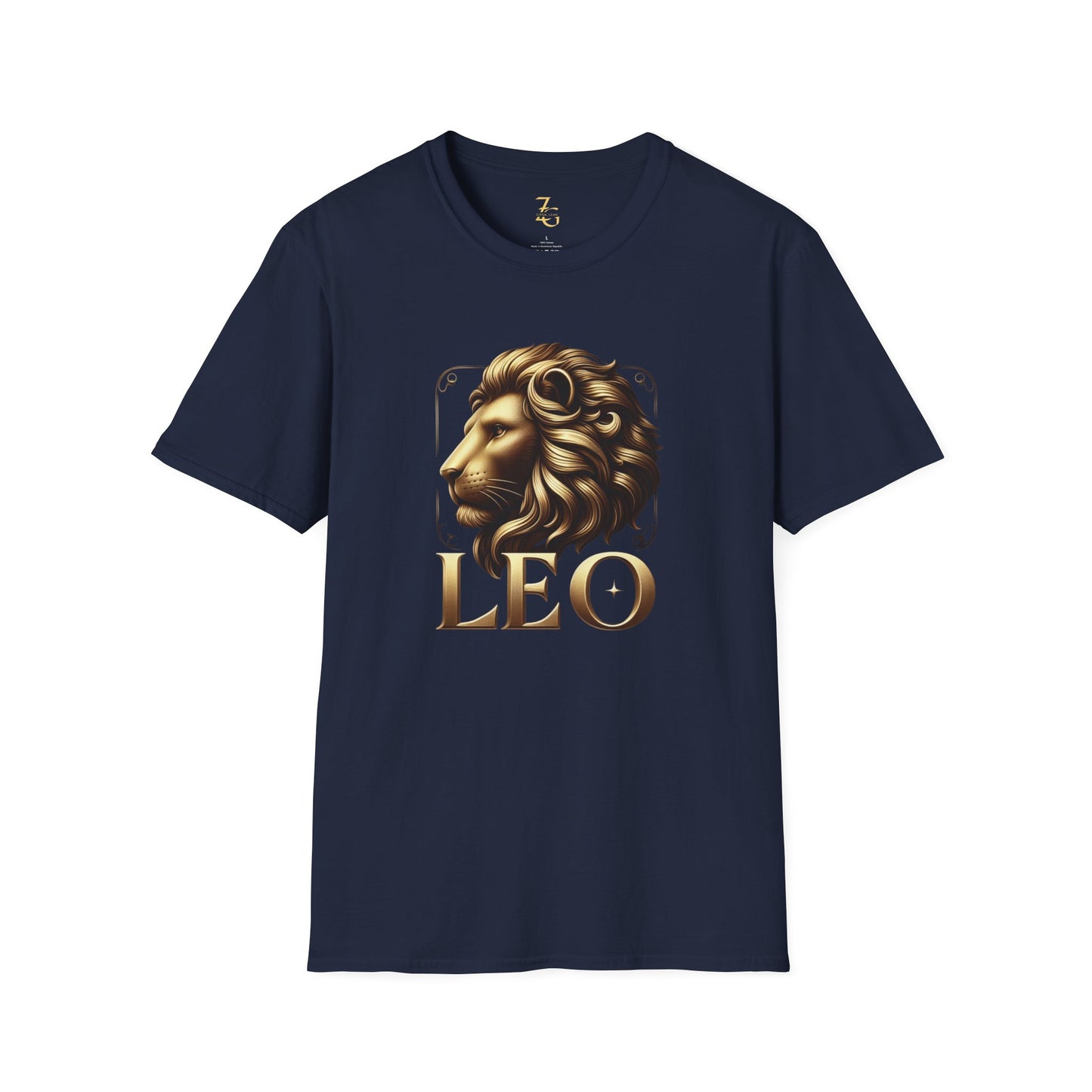 Leo Softstyle T-Shirt/Gold