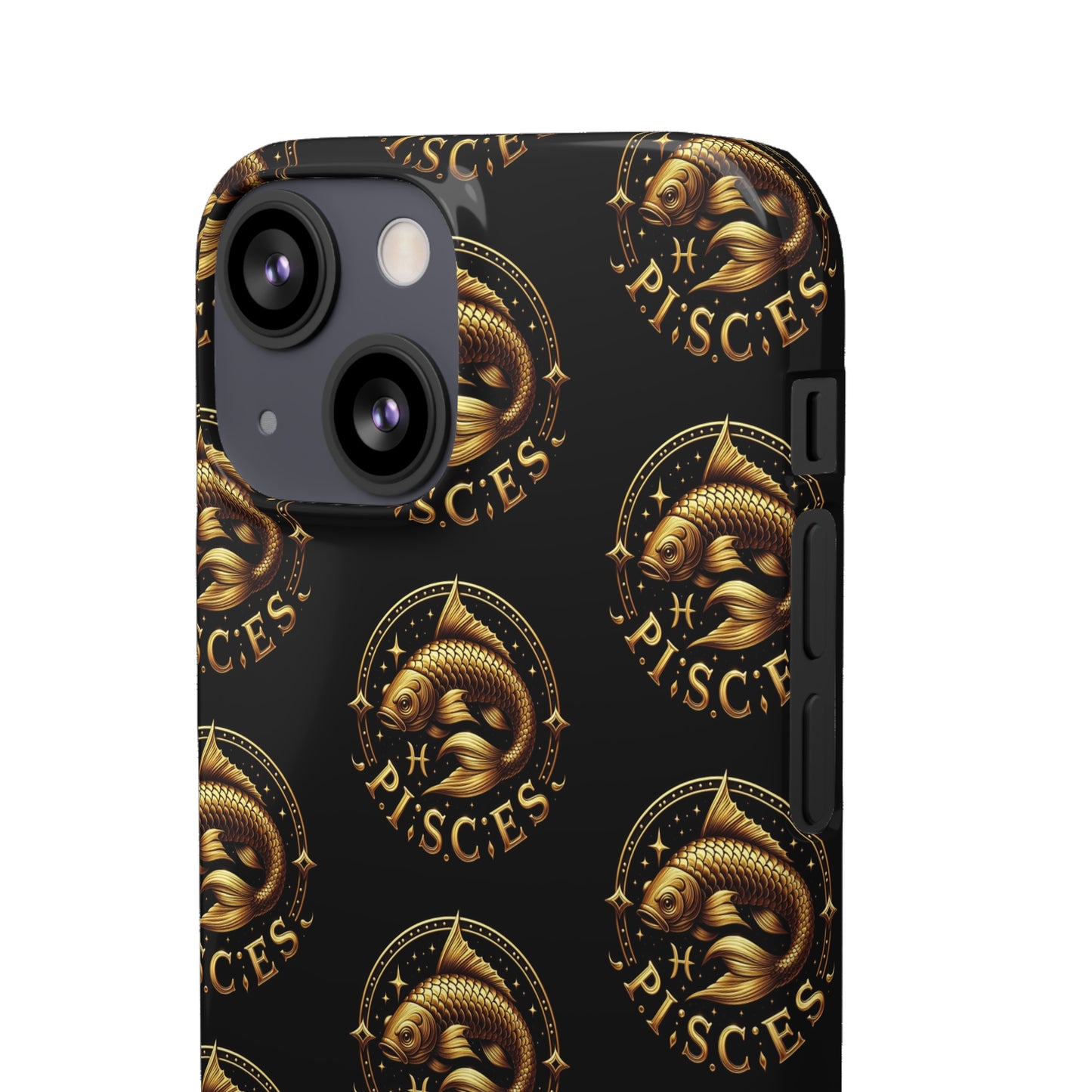 Pisces Patterned Snap Cases