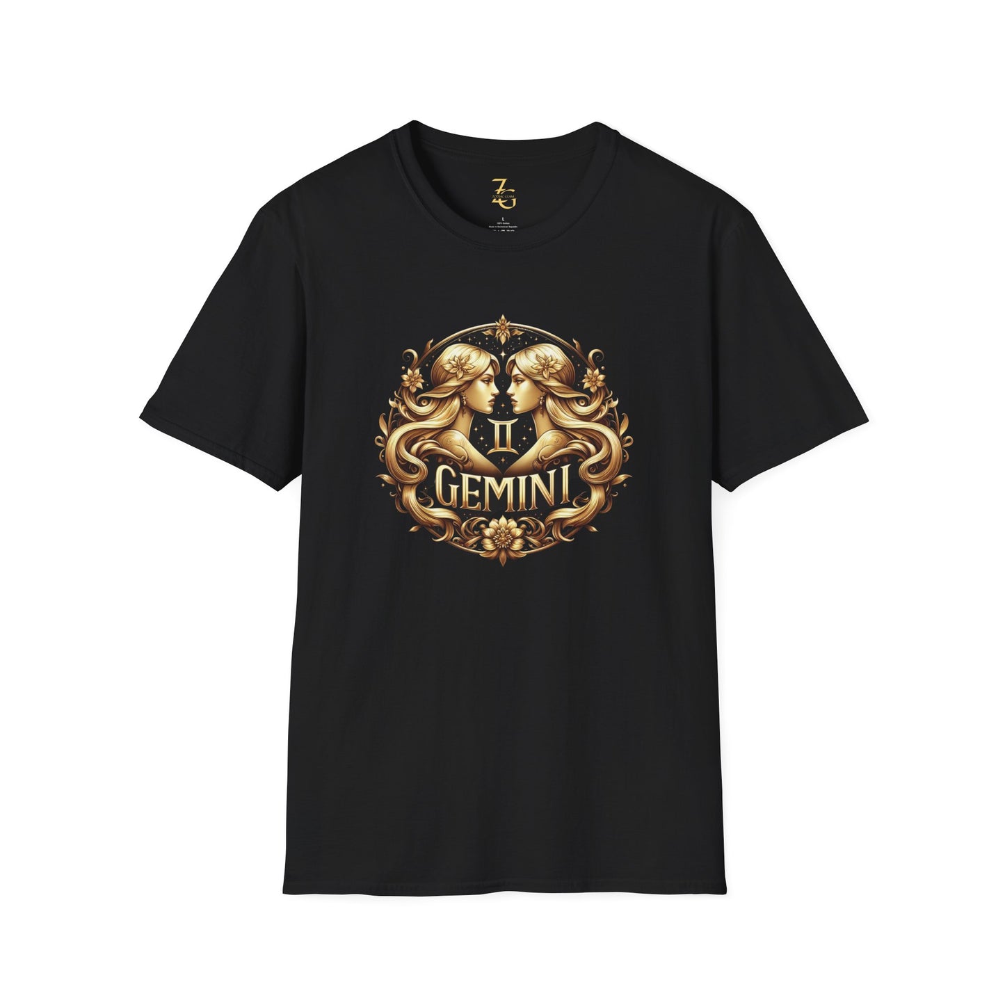 Gemini Softstyle T-Shirt/Gold