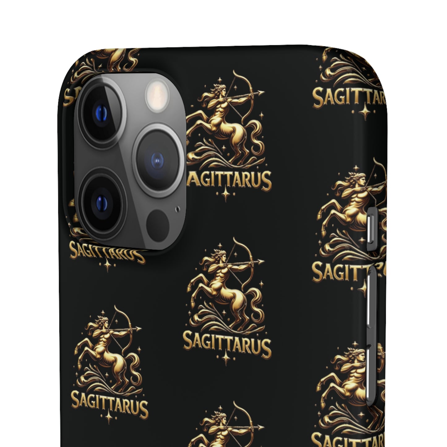 Sagittarius Patterned Snap Cases