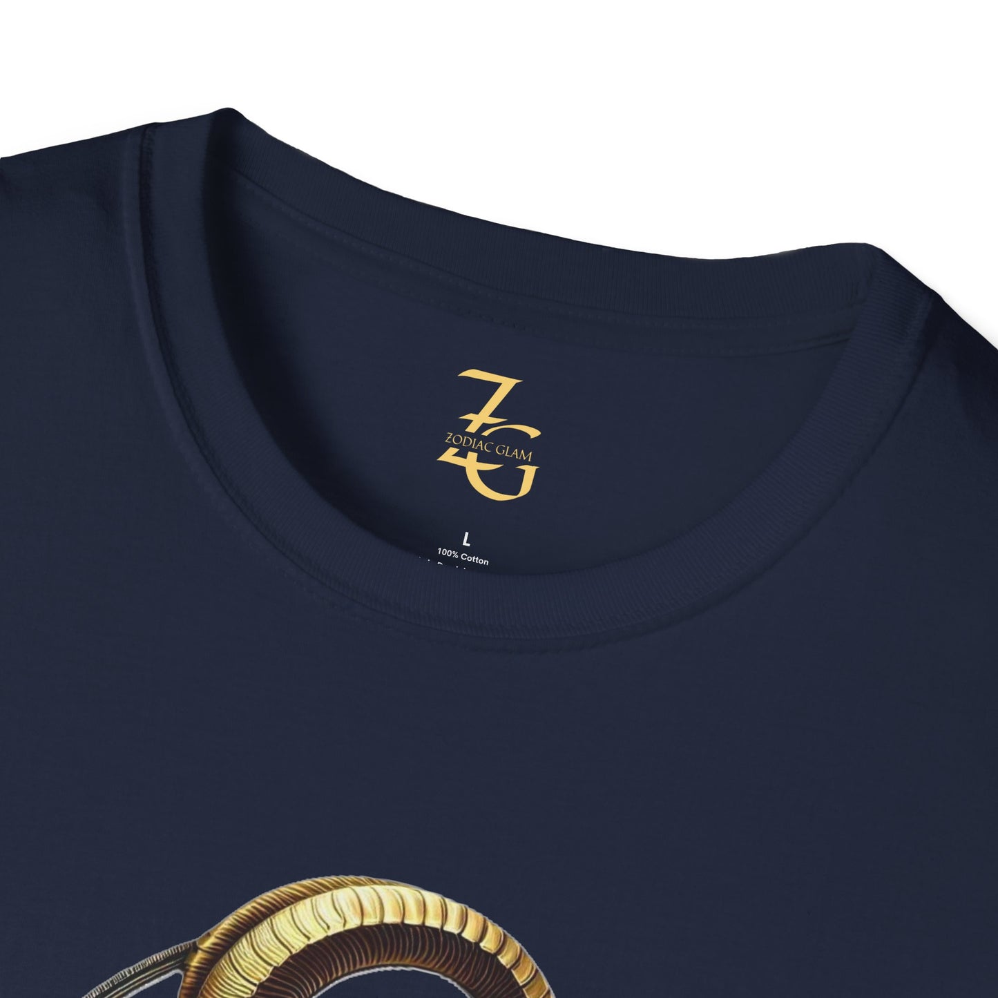 Capricorn Softstyle T-Shirt/Gold