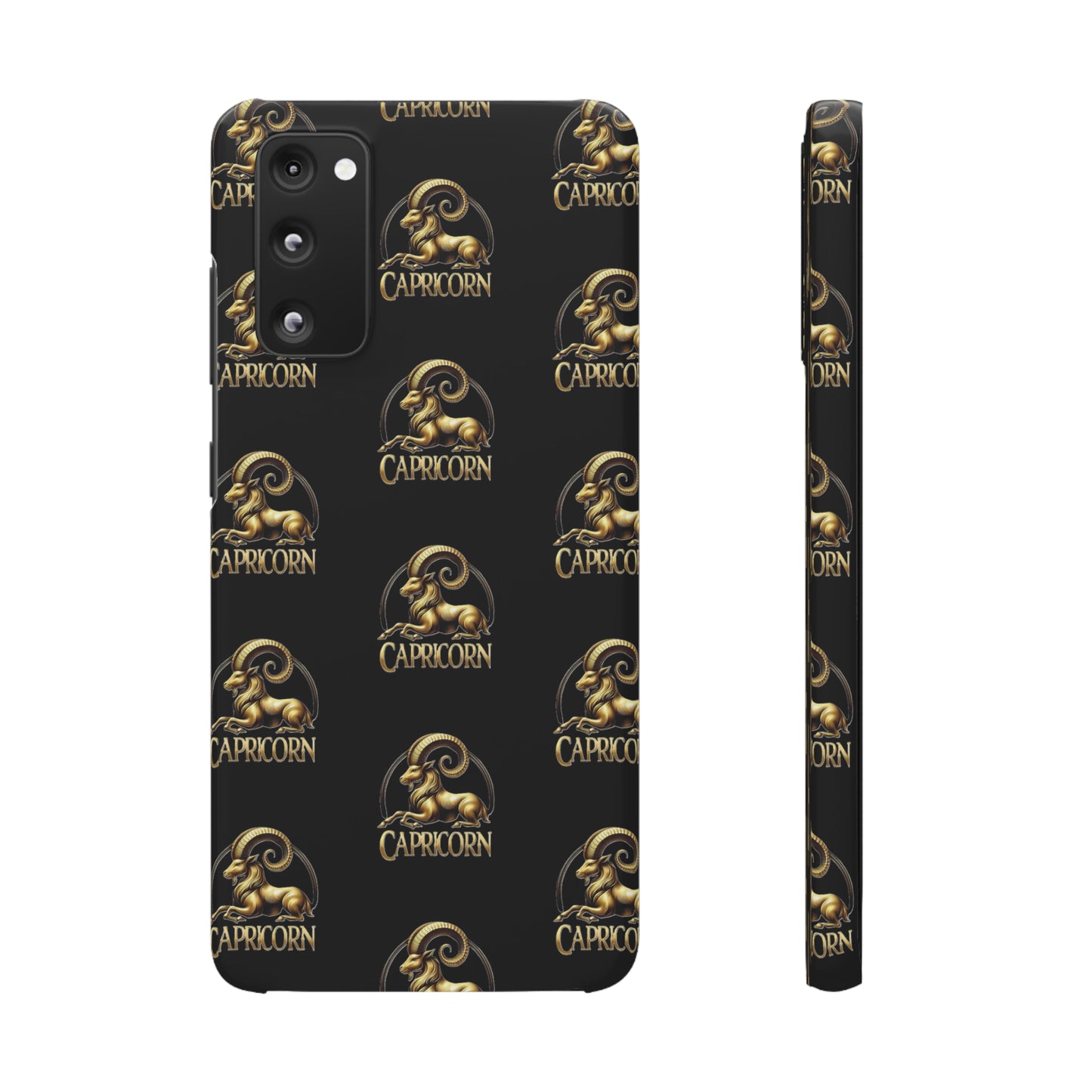 Capricorn Patterned Snap Cases