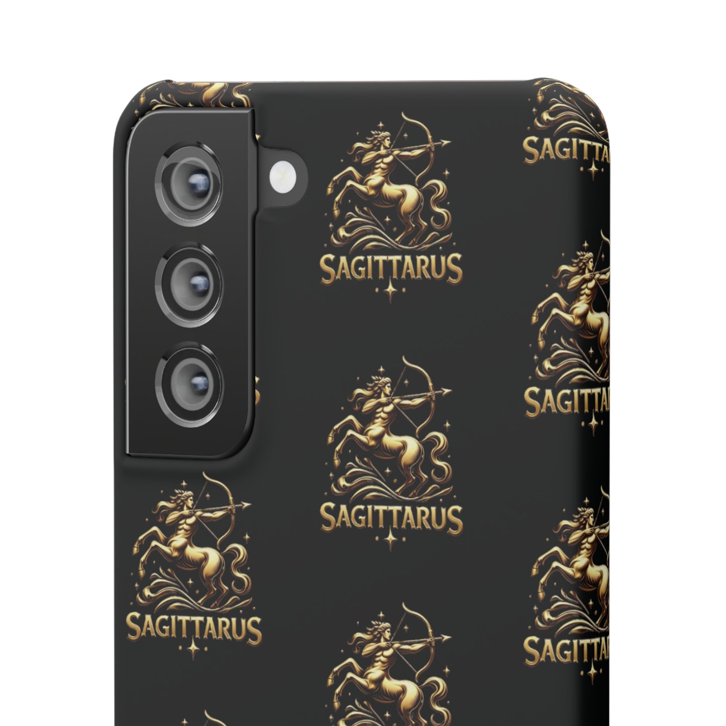 Sagittarius Patterned Snap Cases