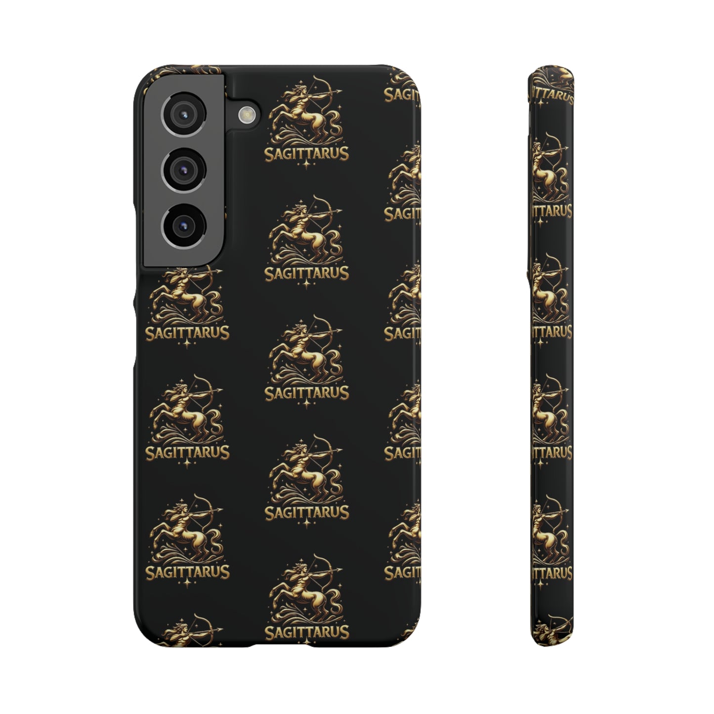 Sagittarius Patterned Snap Cases