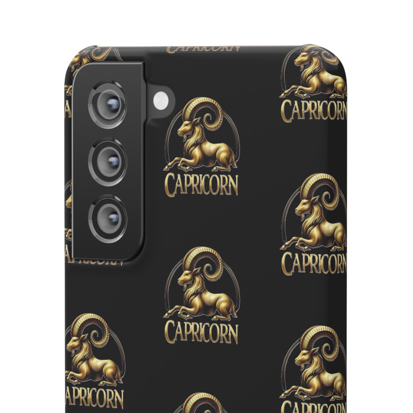 Capricorn Patterned Snap Cases