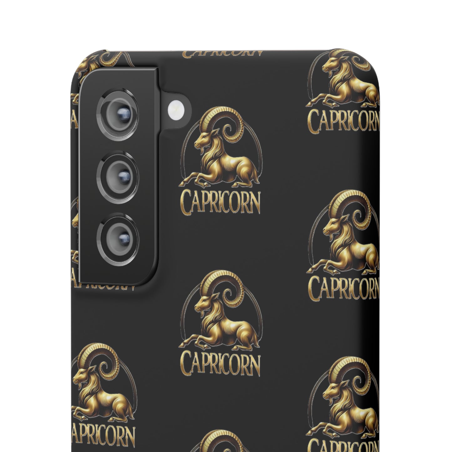 Capricorn Patterned Snap Cases