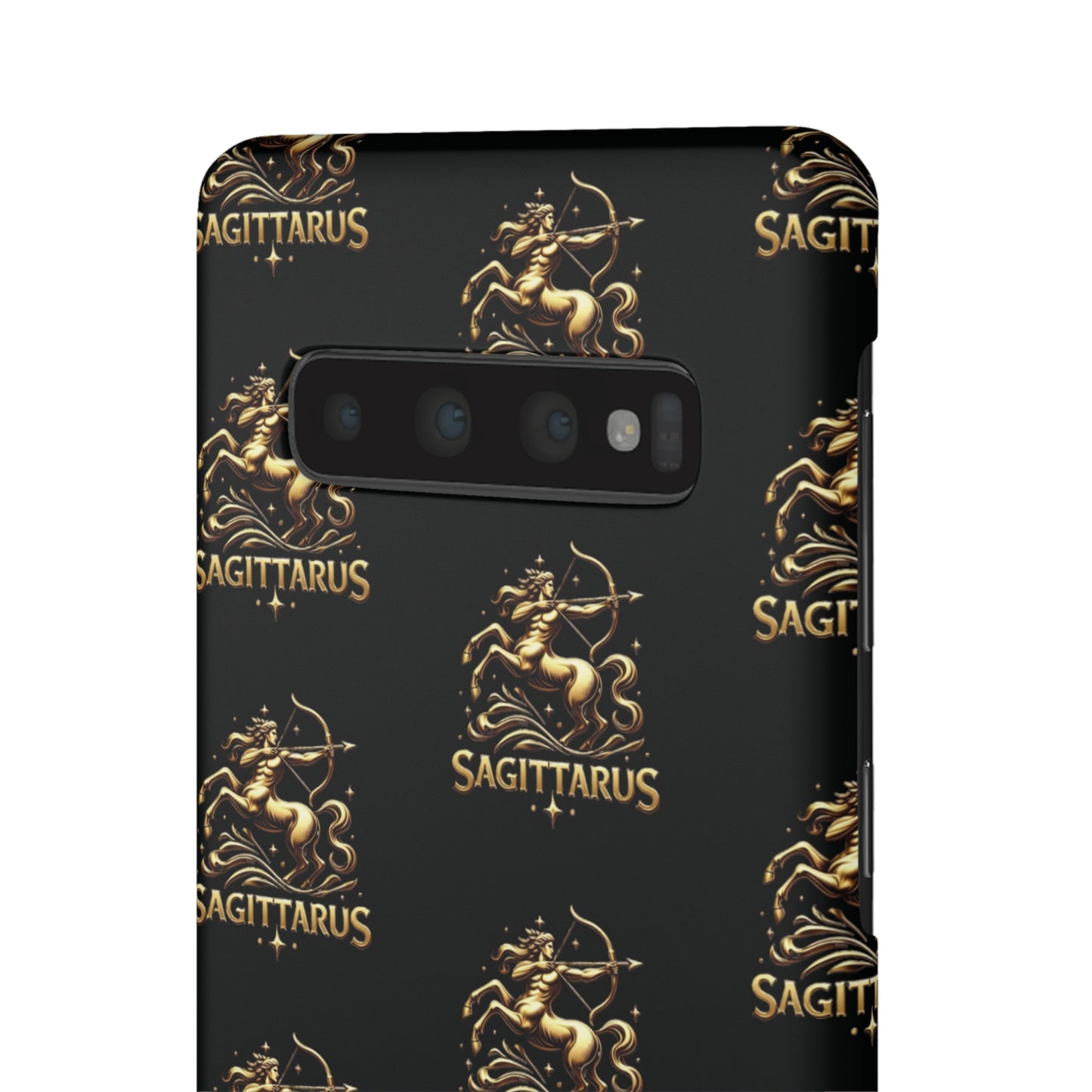 Sagittarius Patterned Snap Cases