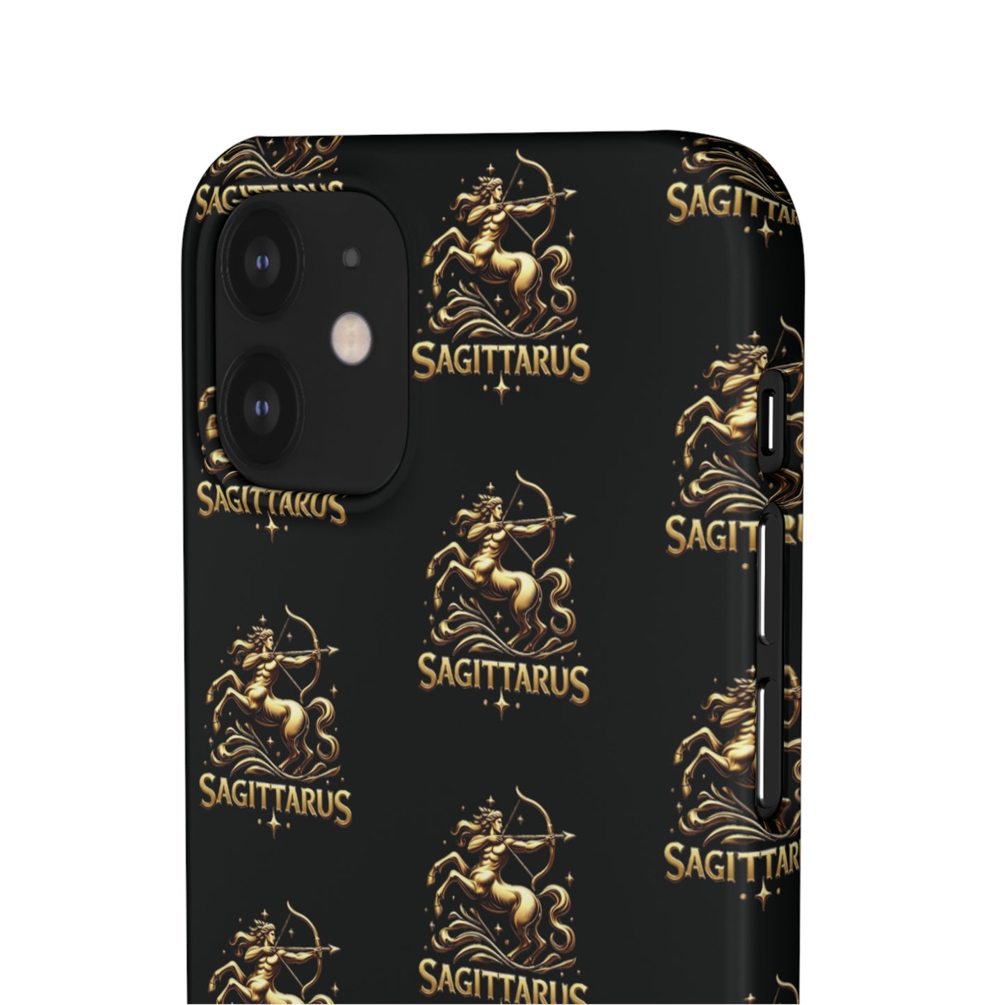 Sagittarius Patterned Snap Cases