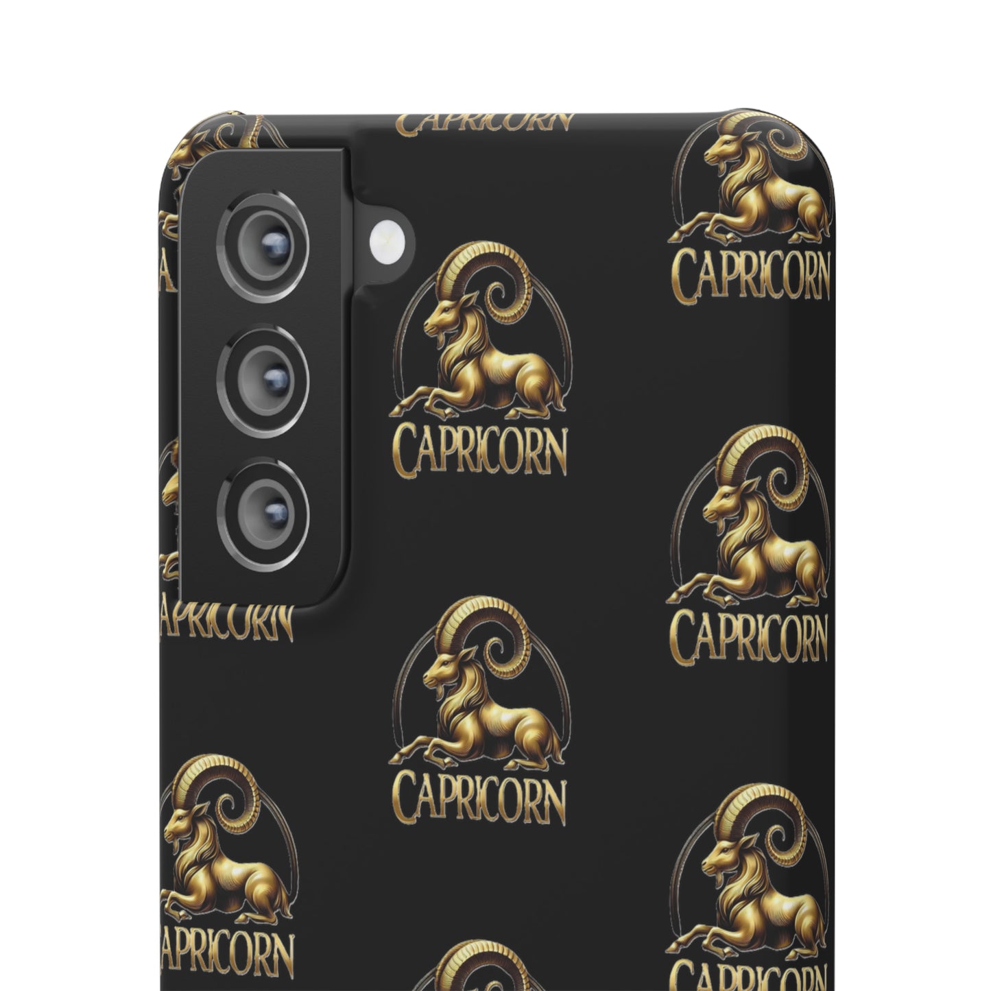 Capricorn Patterned Snap Cases