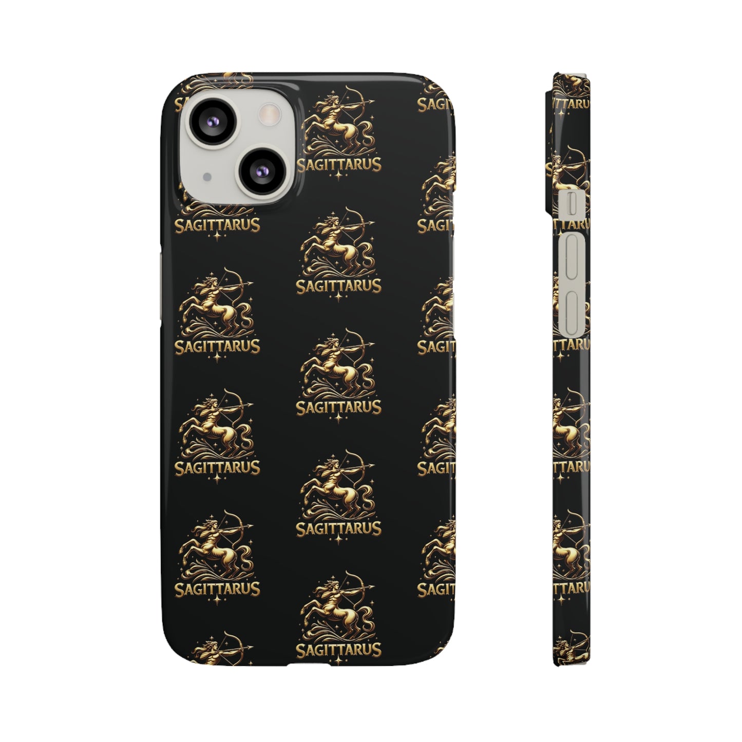 Sagittarius Patterned Snap Cases