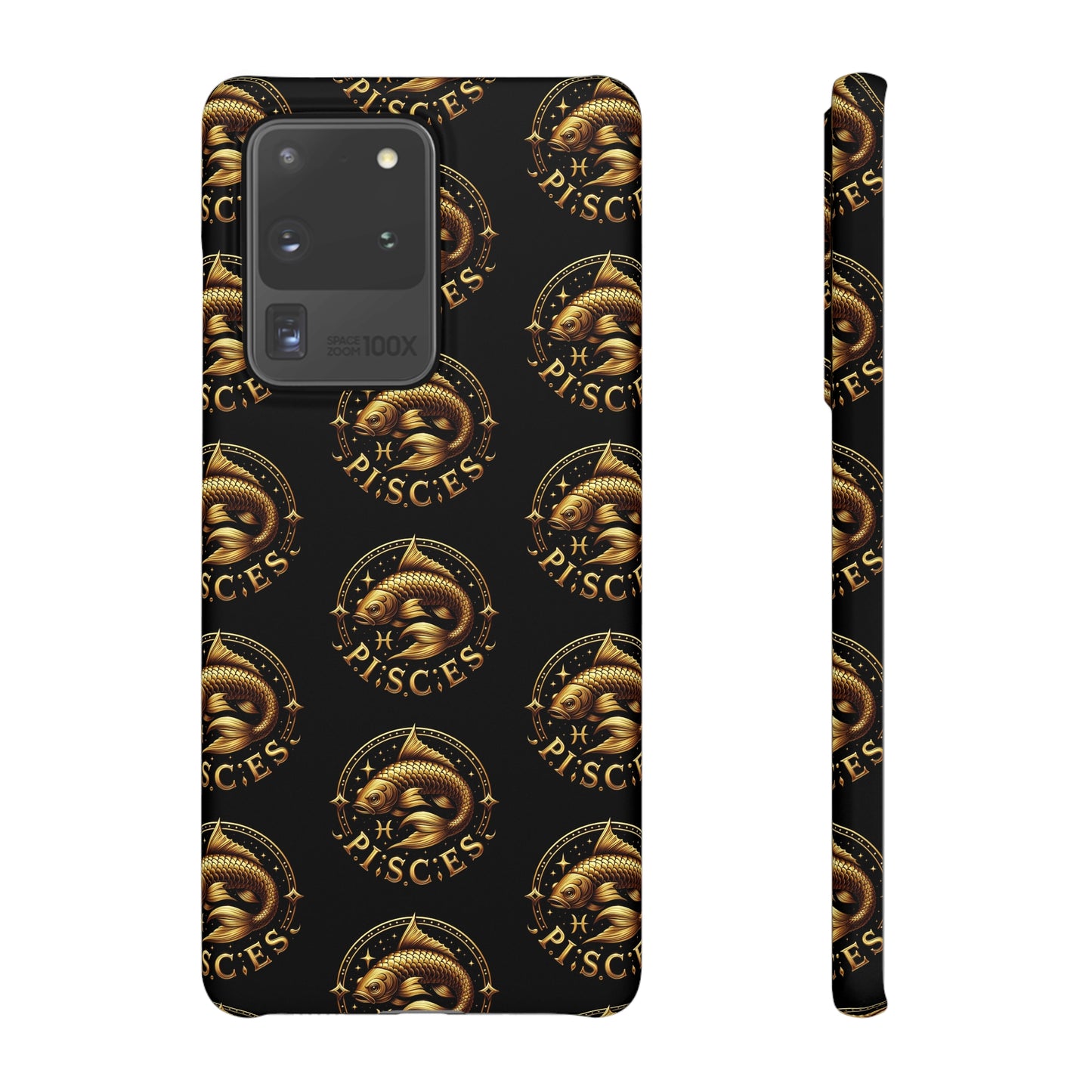 Pisces Patterned Snap Cases