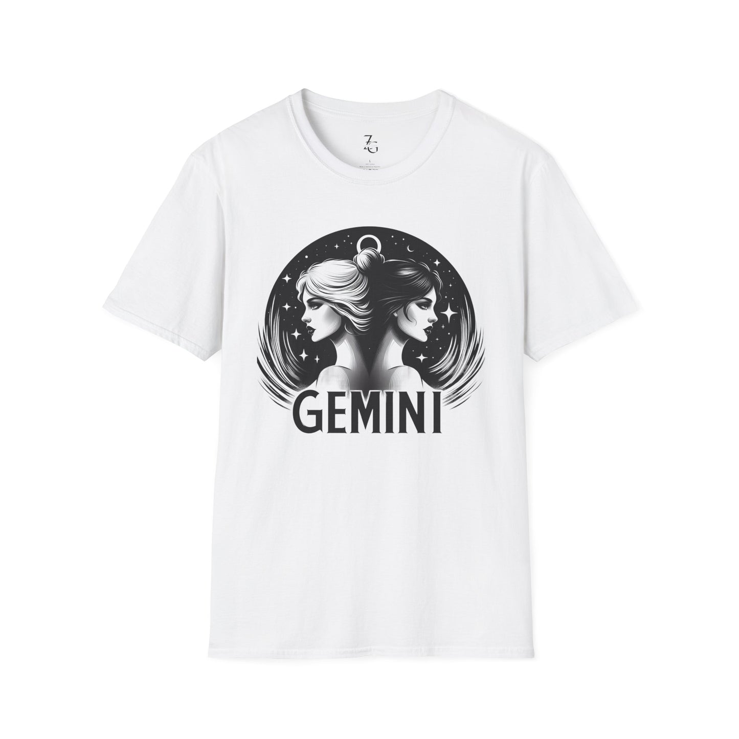 Gemini Softstyle T-Shirt/Black