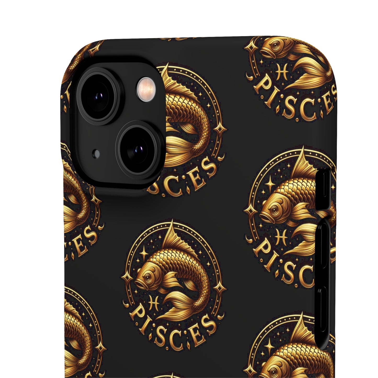 Pisces Patterned Snap Cases