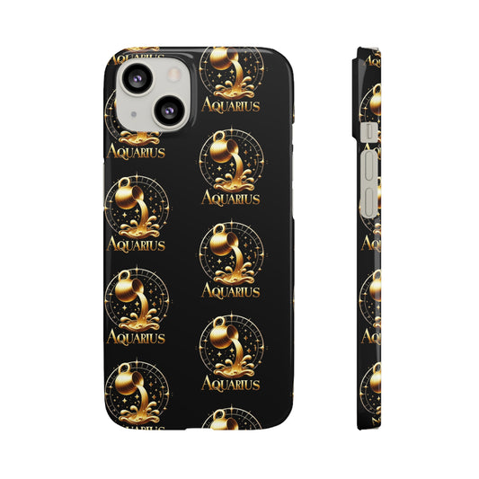 Aquarius Patterned Snap Cases