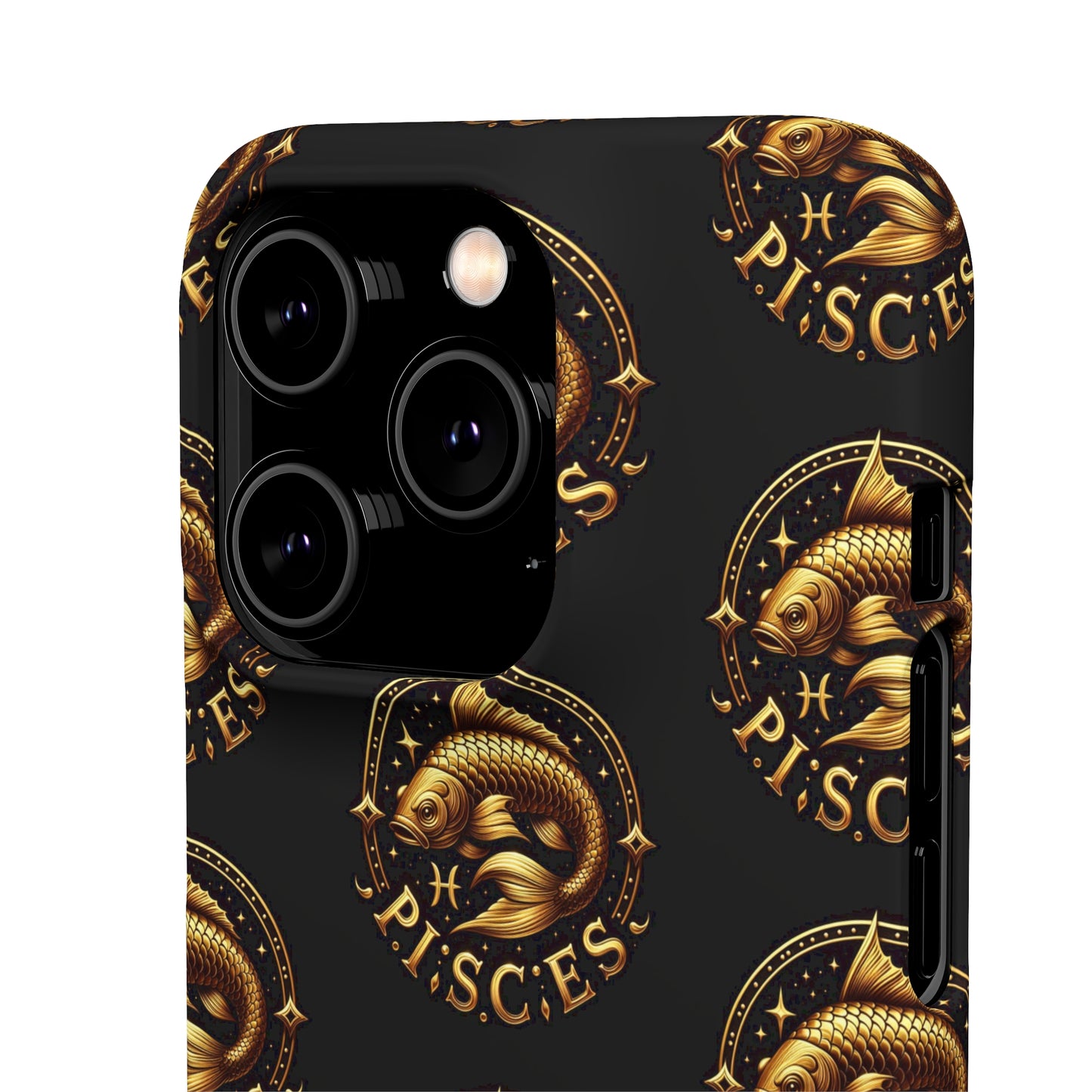 Pisces Patterned Snap Cases