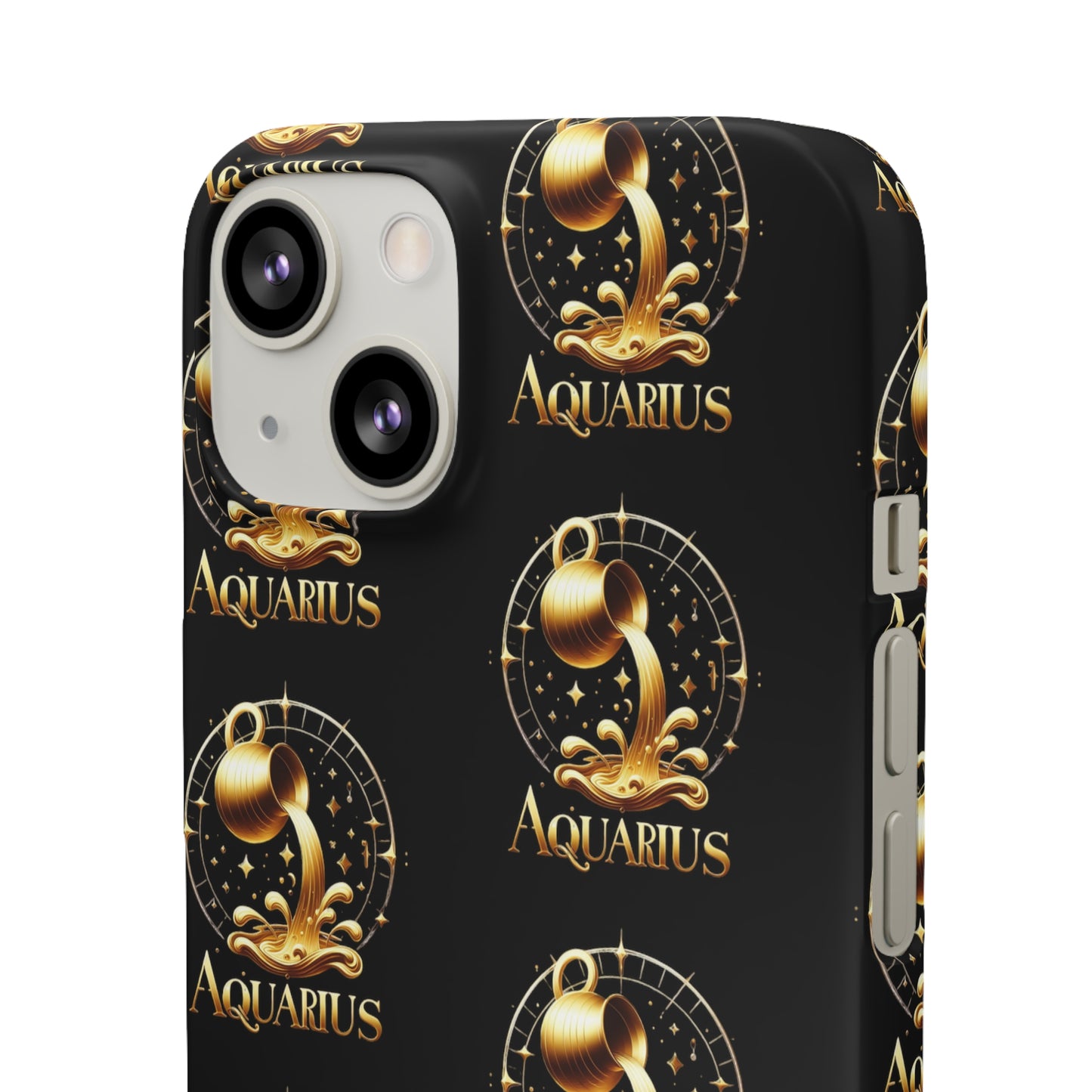 Aquarius Patterned Snap Cases